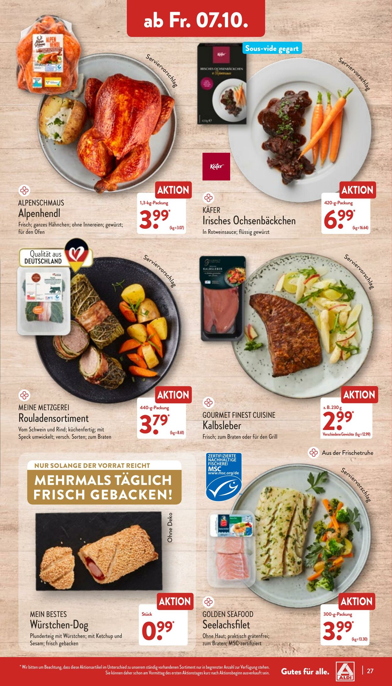 Prospekt Aldi-Nord 04.10.2022 - 08.10.2022