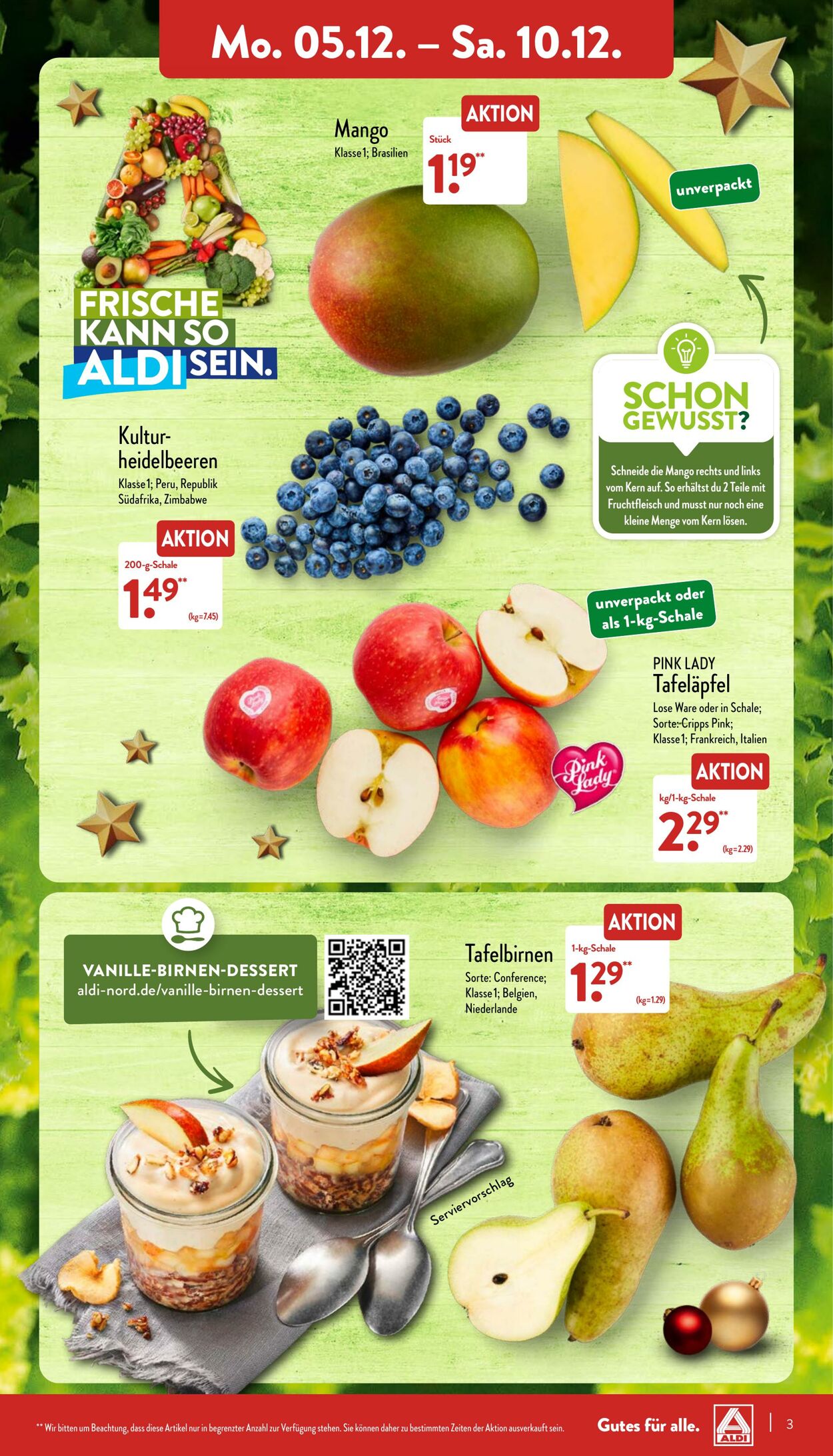 Prospekt Aldi-Nord 05.12.2022 - 10.12.2022