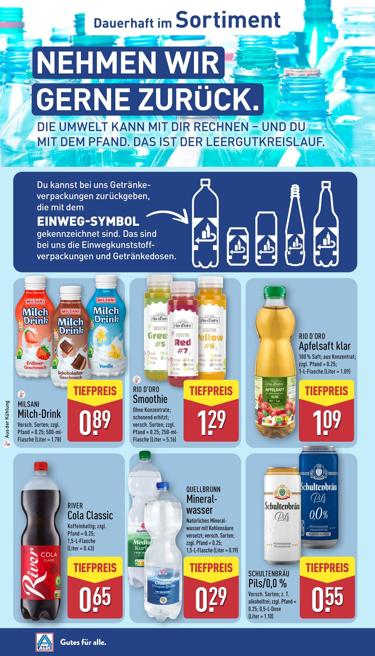 Prospekt Aldi-Nord 18.08.2025 - 23.08.2025
