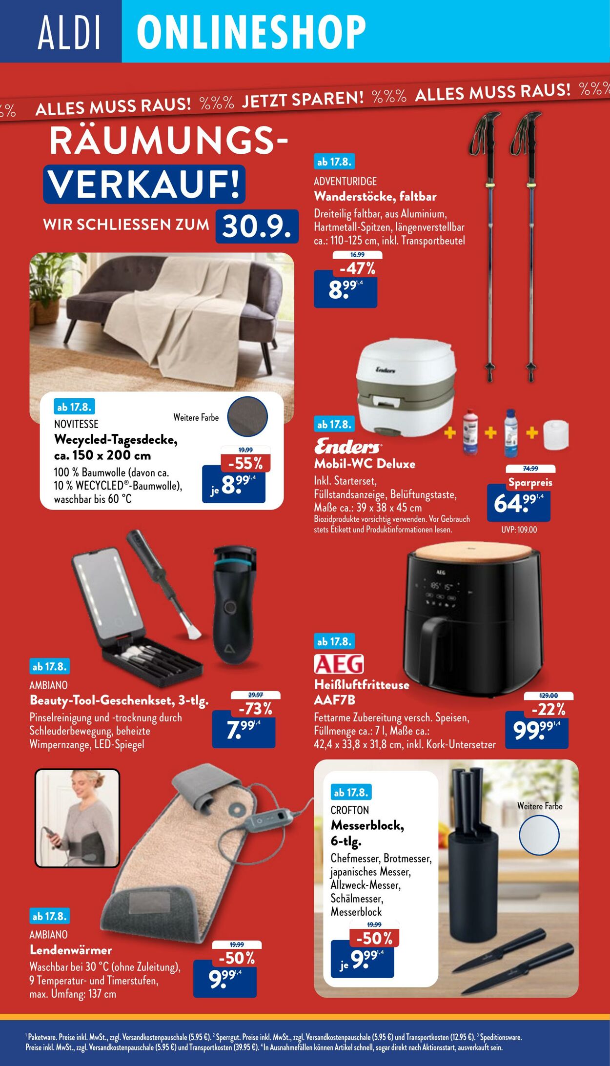 Prospekt Aldi-Nord 18.08.2025 - 23.08.2025