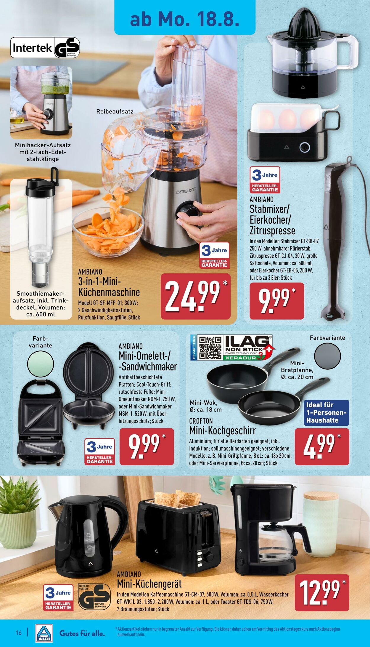 Prospekt Aldi-Nord 18.08.2025 - 23.08.2025