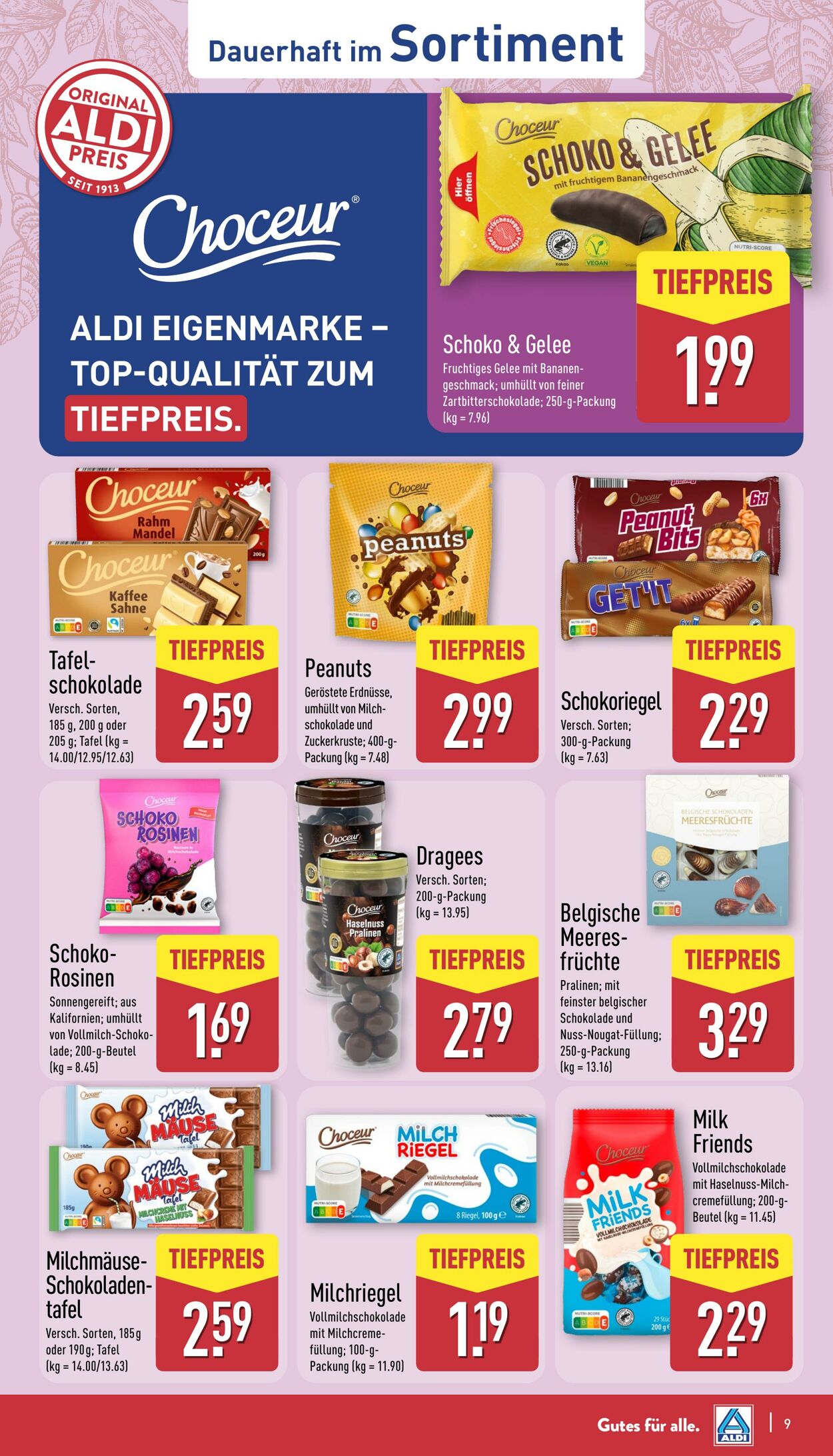 Prospekt Aldi-Nord 18.08.2025 - 23.08.2025