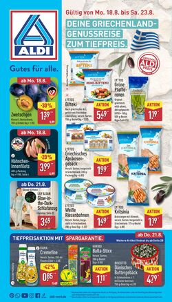 Prospekt Aldi-Nord 18.08.2025 - 23.08.2025