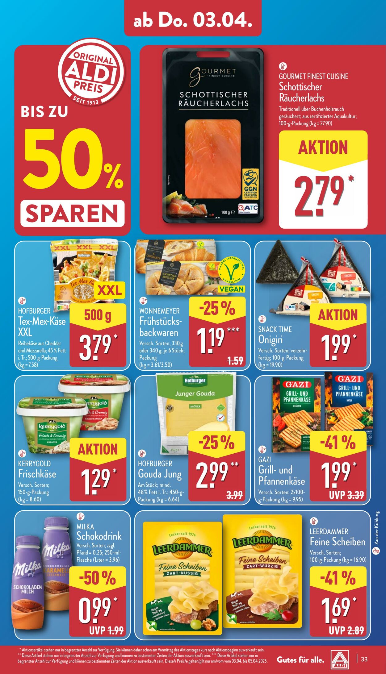 Prospekt Aldi-Nord 31.03.2025 - 05.04.2025