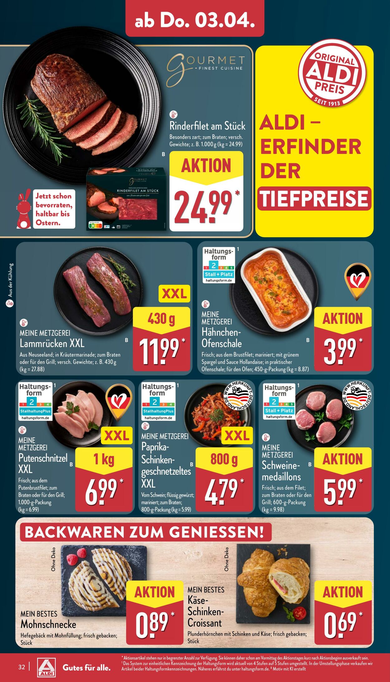 Prospekt Aldi-Nord 31.03.2025 - 05.04.2025