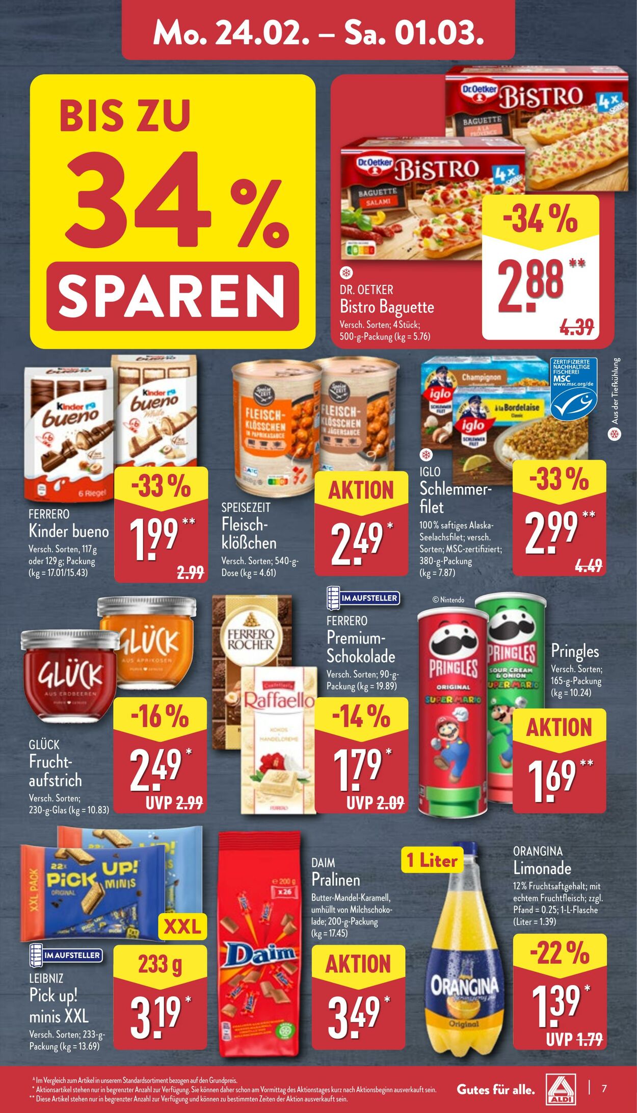 Prospekt Aldi-Nord 17.02.2025 - 22.02.2025