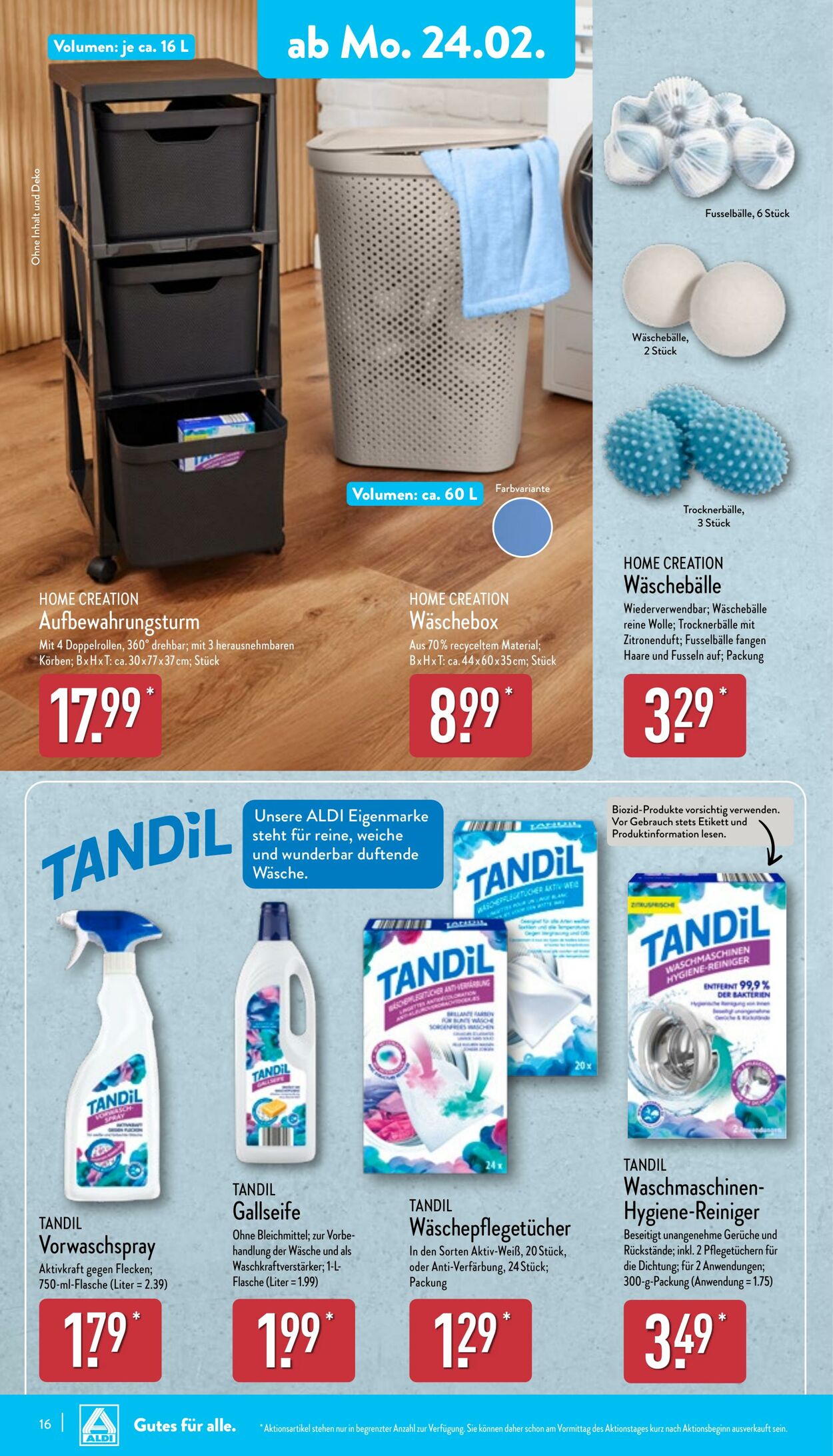 Prospekt Aldi-Nord 17.02.2025 - 22.02.2025