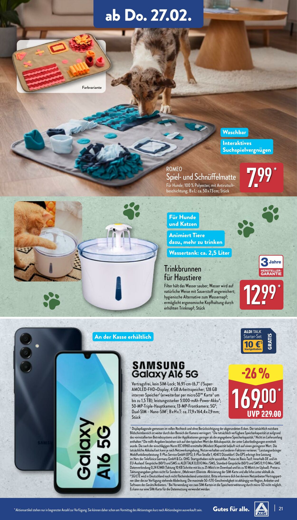 Prospekt Aldi-Nord 17.02.2025 - 22.02.2025