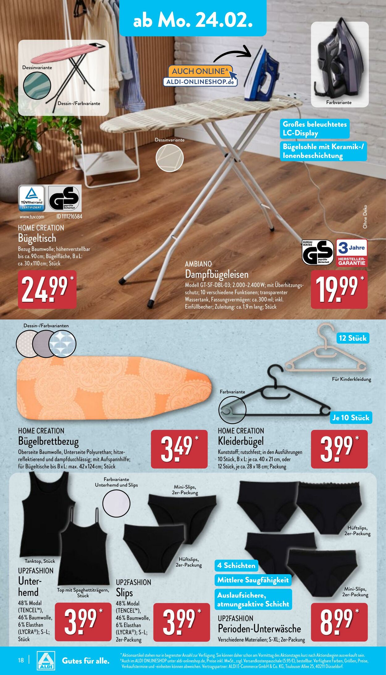 Prospekt Aldi-Nord 17.02.2025 - 22.02.2025