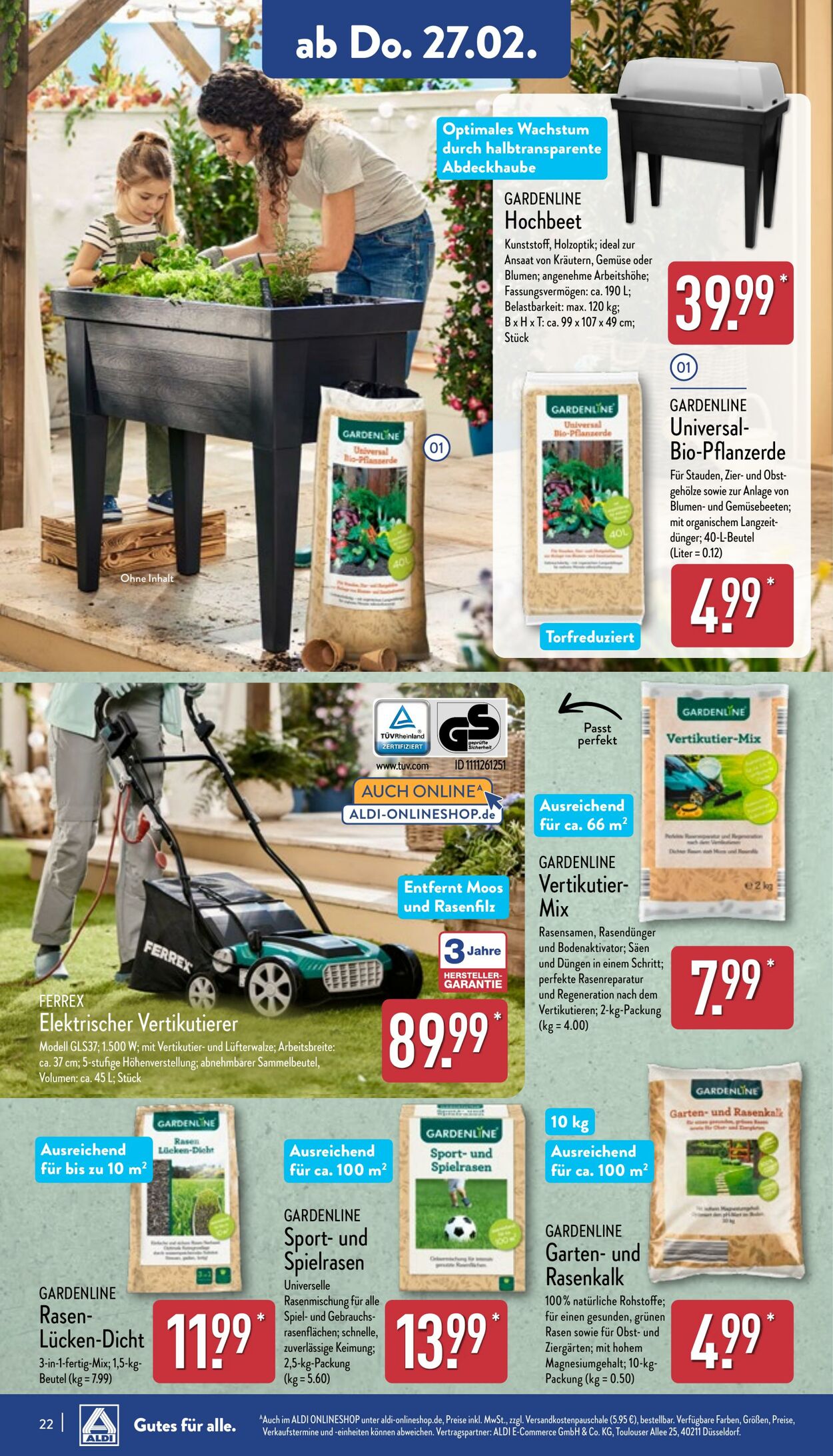 Prospekt Aldi-Nord 17.02.2025 - 22.02.2025