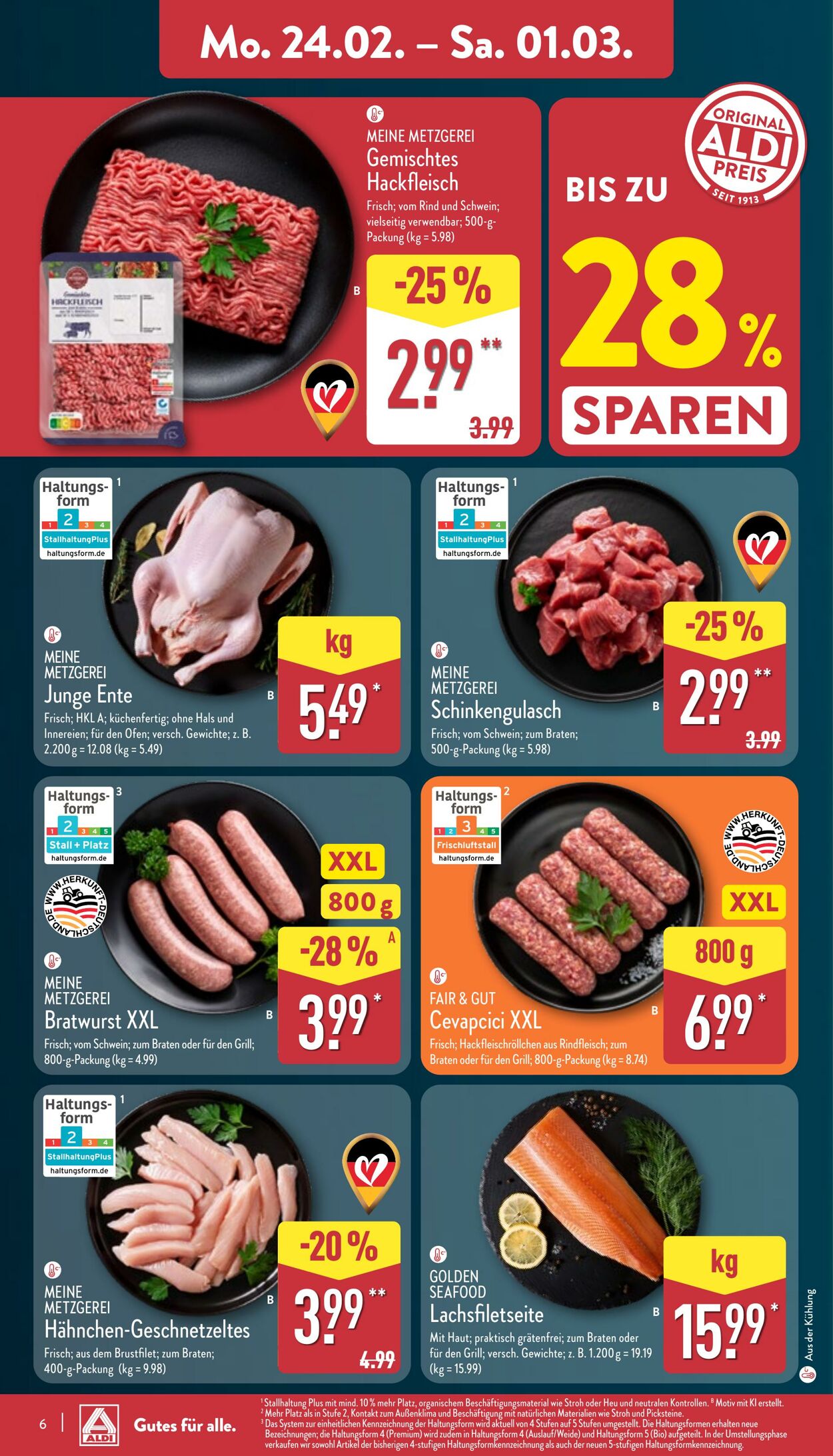 Prospekt Aldi-Nord 17.02.2025 - 22.02.2025