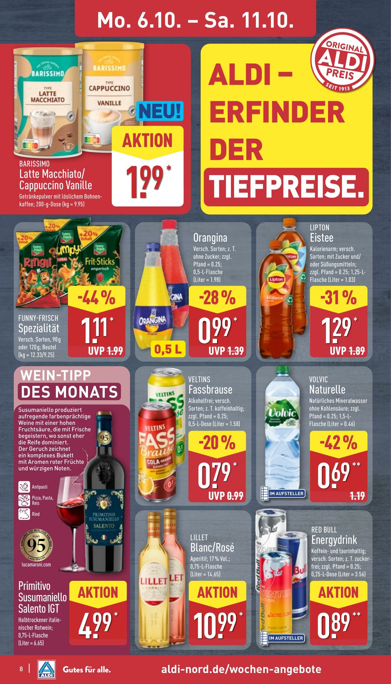 Prospekt Aldi-Nord 06.10.2025 - 11.10.2025