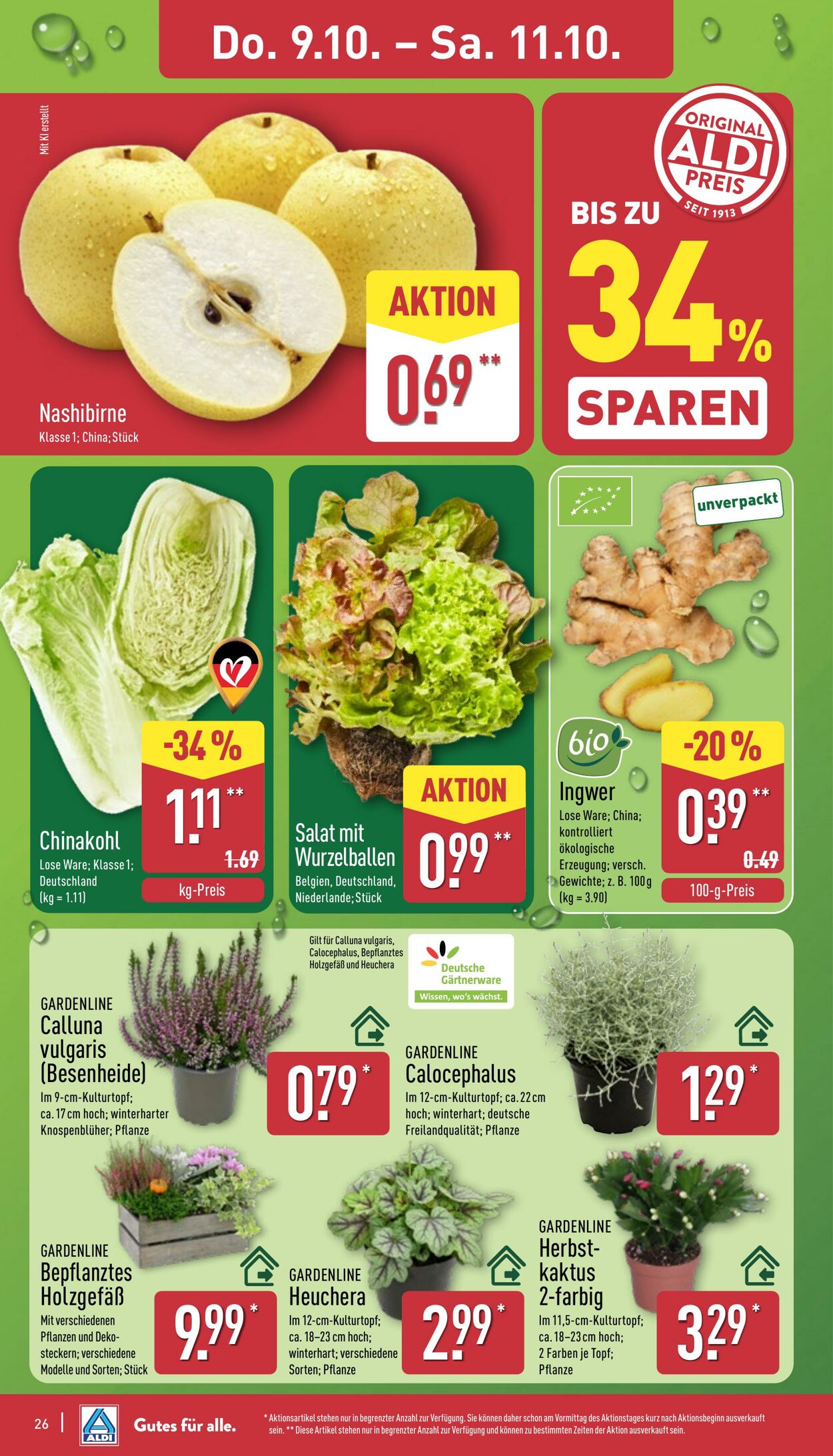 Prospekt Aldi-Nord 06.10.2025 - 11.10.2025