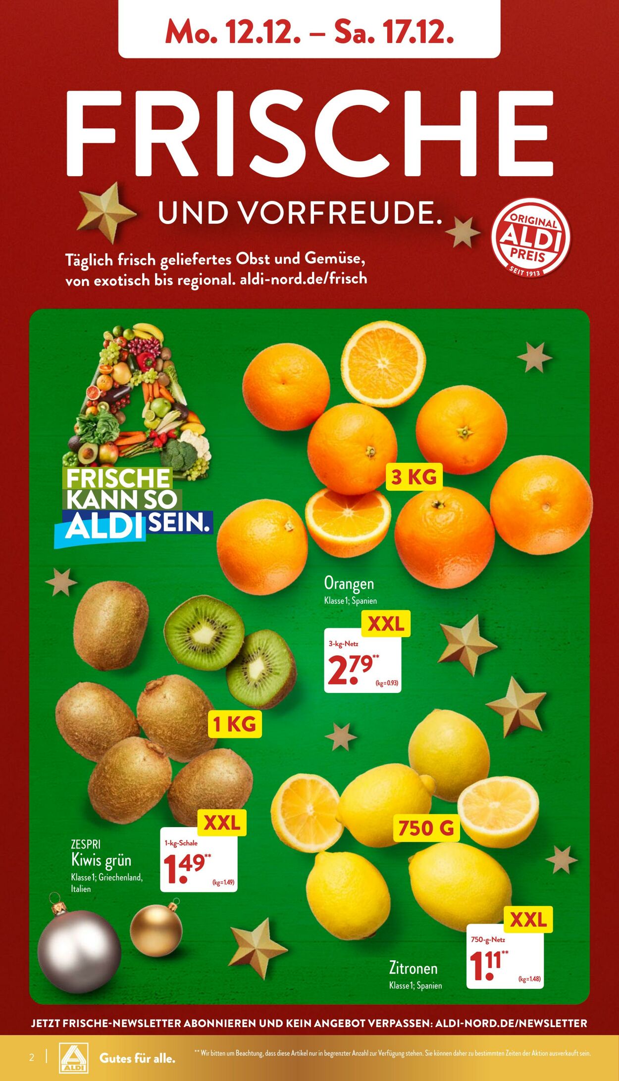 Prospekt Aldi-Nord 12.12.2022 - 17.12.2022