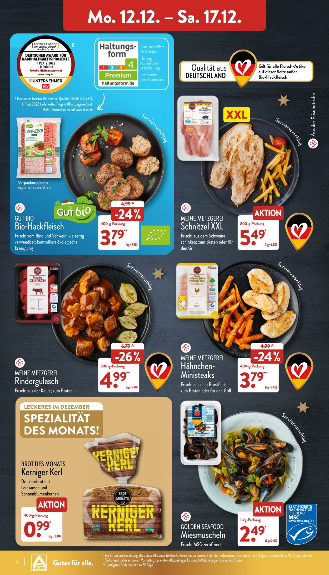 Prospekt Aldi-Nord 12.12.2022 - 17.12.2022