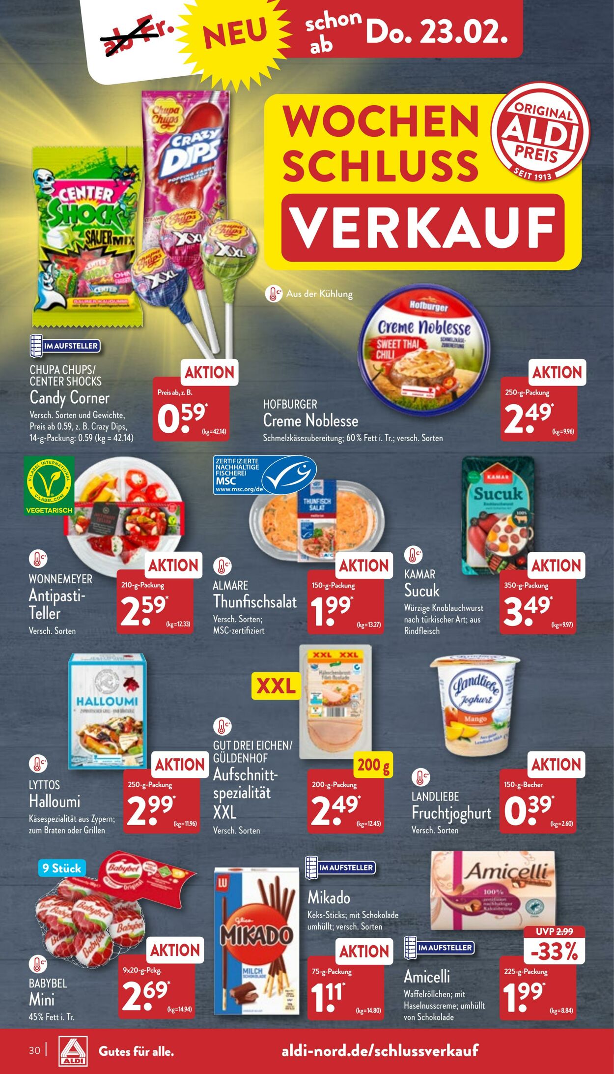 Prospekt Aldi-Nord 20.02.2023 - 25.02.2023