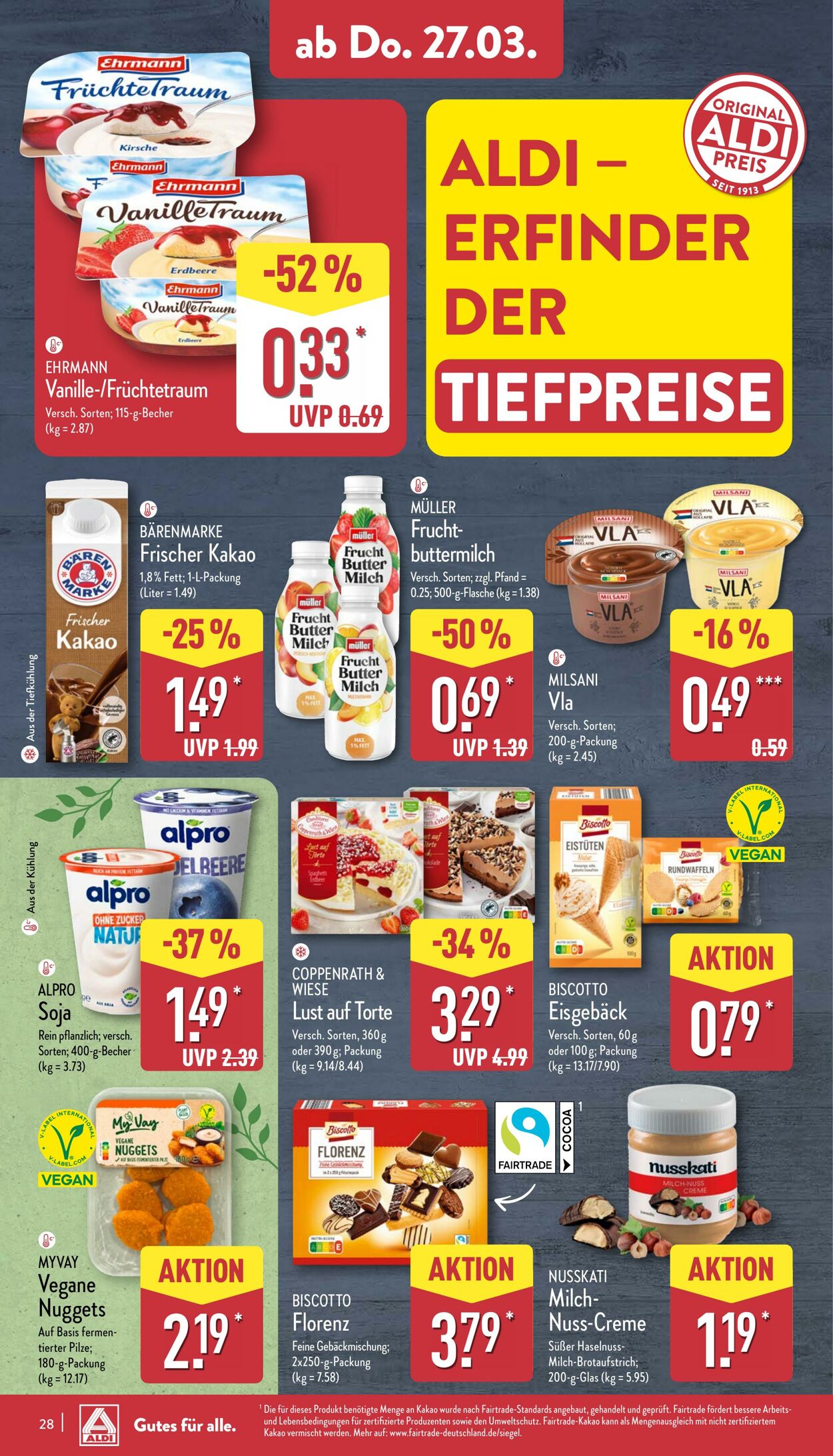 Prospekt Aldi-Nord 17.03.2025 - 22.03.2025