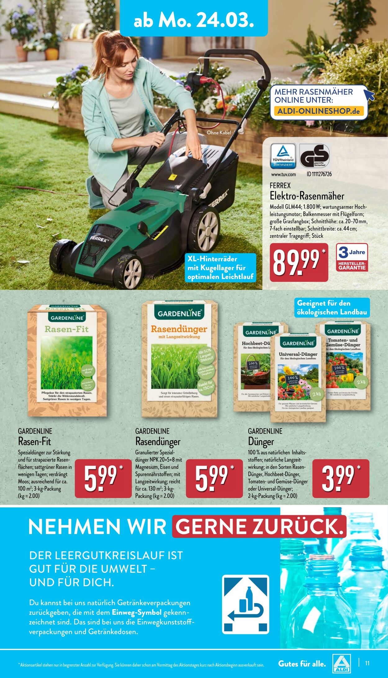 Prospekt Aldi-Nord 17.03.2025 - 22.03.2025