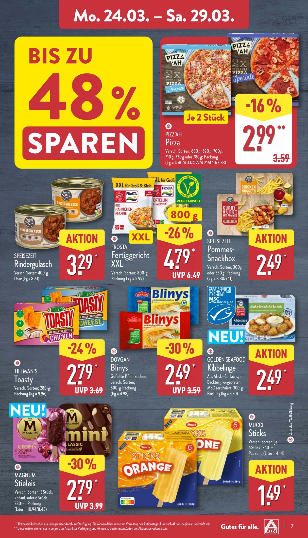 Prospekt Aldi-Nord 17.03.2025 - 22.03.2025