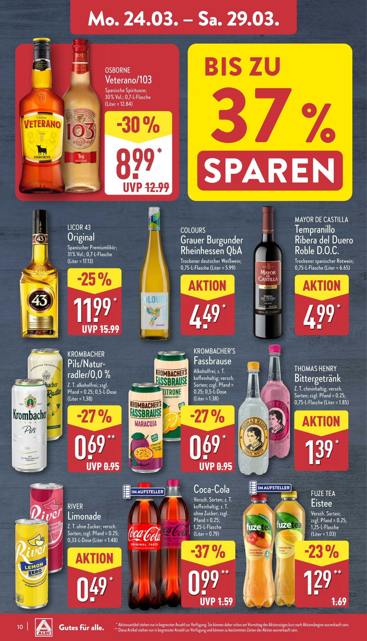 Prospekt Aldi-Nord 17.03.2025 - 22.03.2025