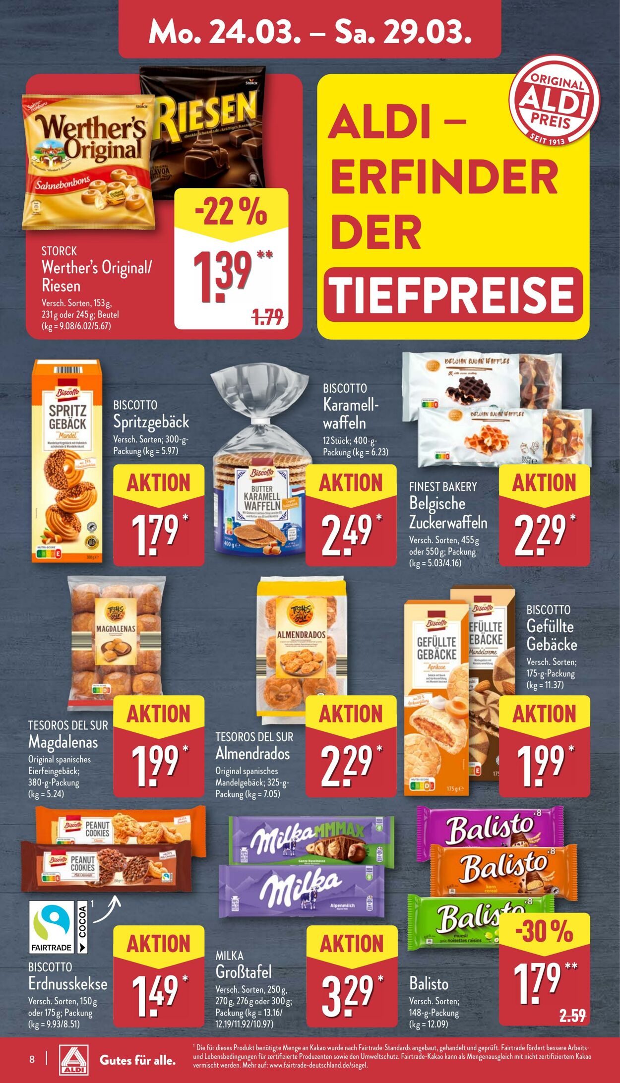 Prospekt Aldi-Nord 17.03.2025 - 22.03.2025