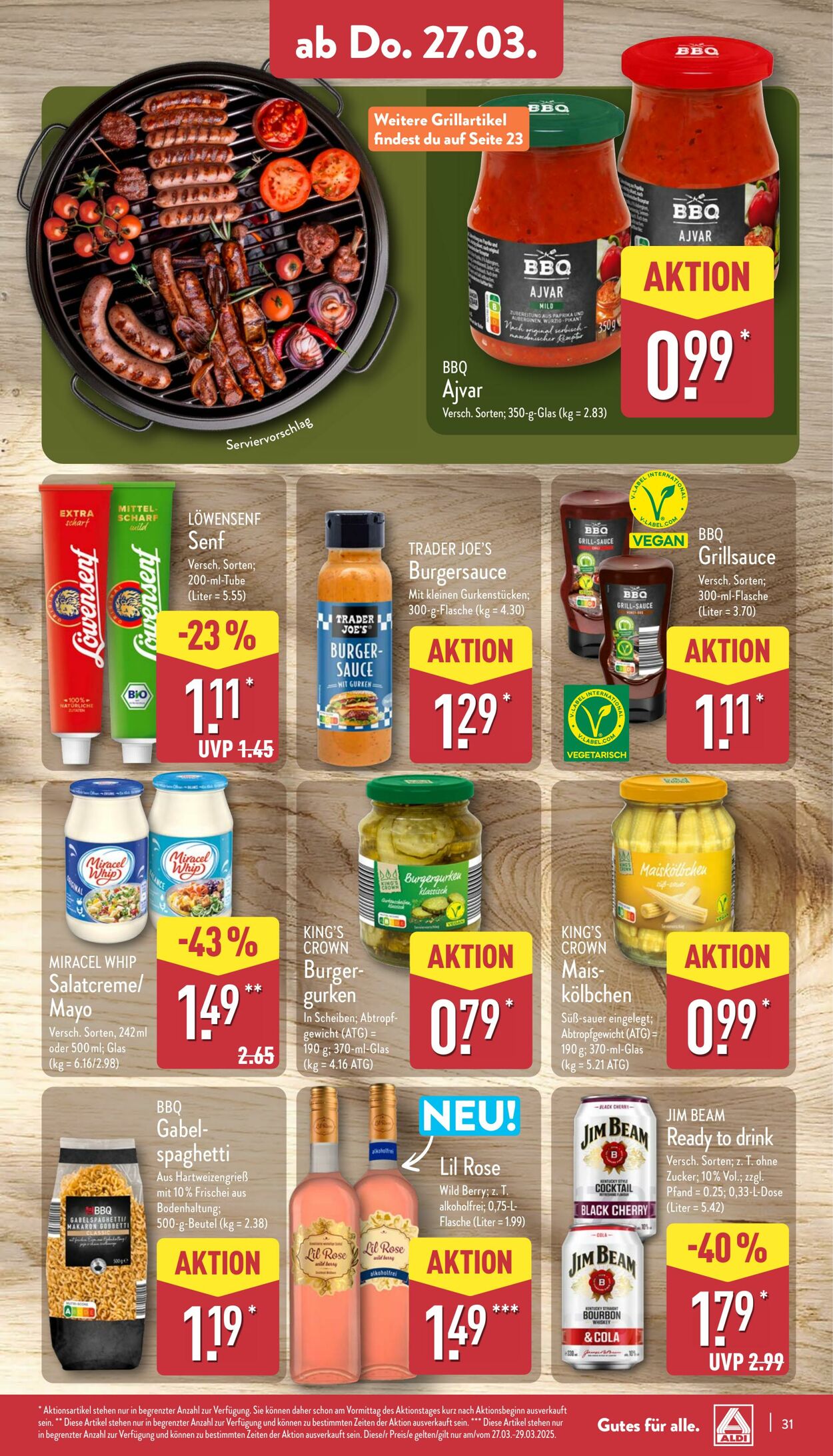 Prospekt Aldi-Nord 17.03.2025 - 22.03.2025