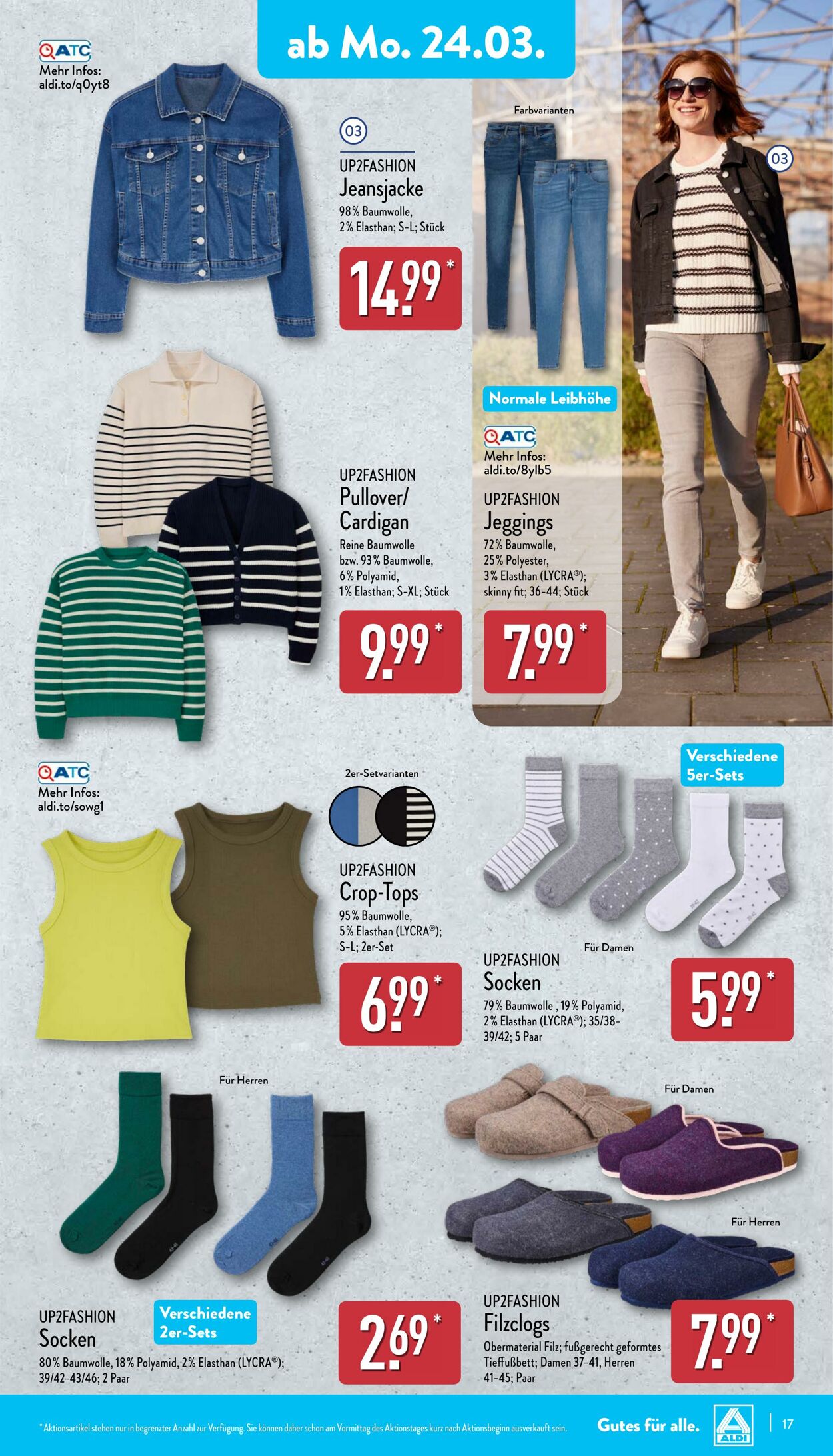 Prospekt Aldi-Nord 17.03.2025 - 22.03.2025