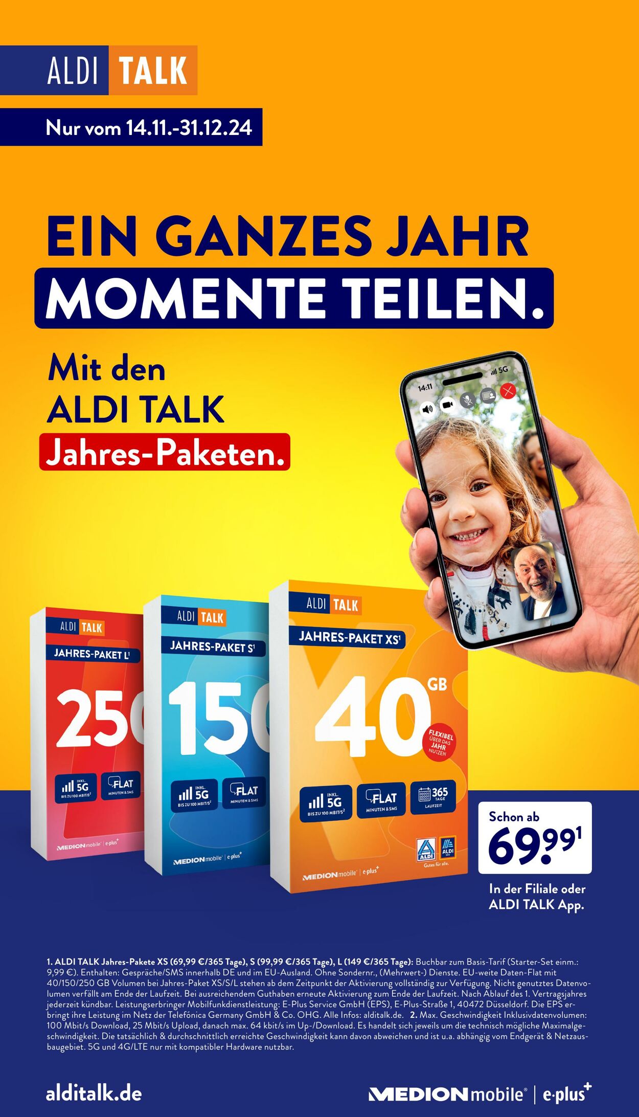 Prospekt Aldi-Nord 11.11.2024 - 16.11.2024