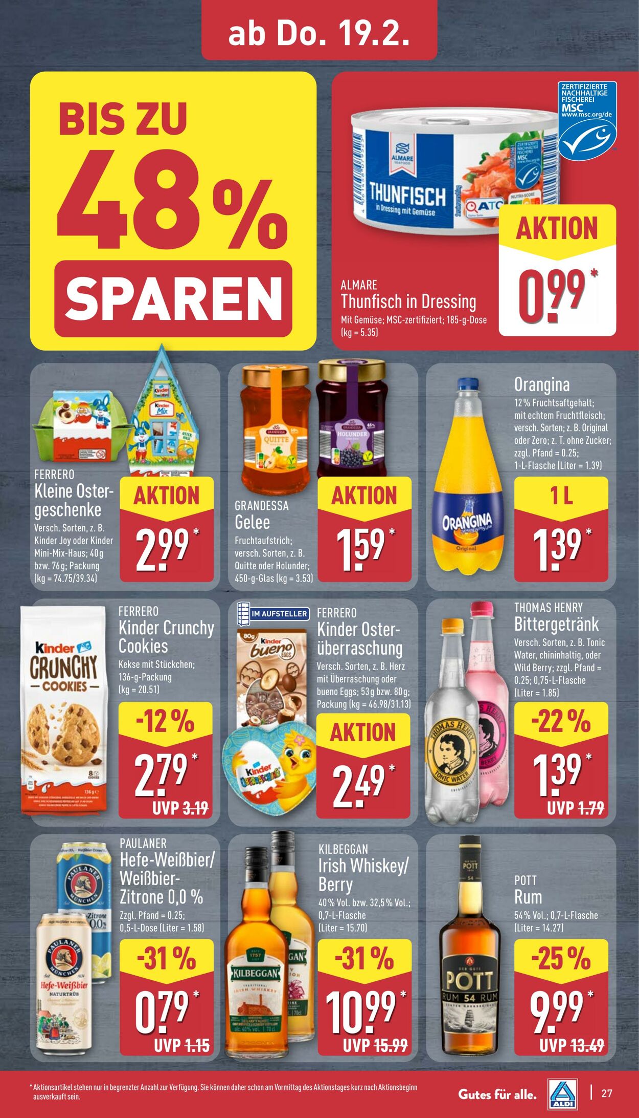 Prospekt Aldi-Nord 09.02.2026 - 14.02.2026