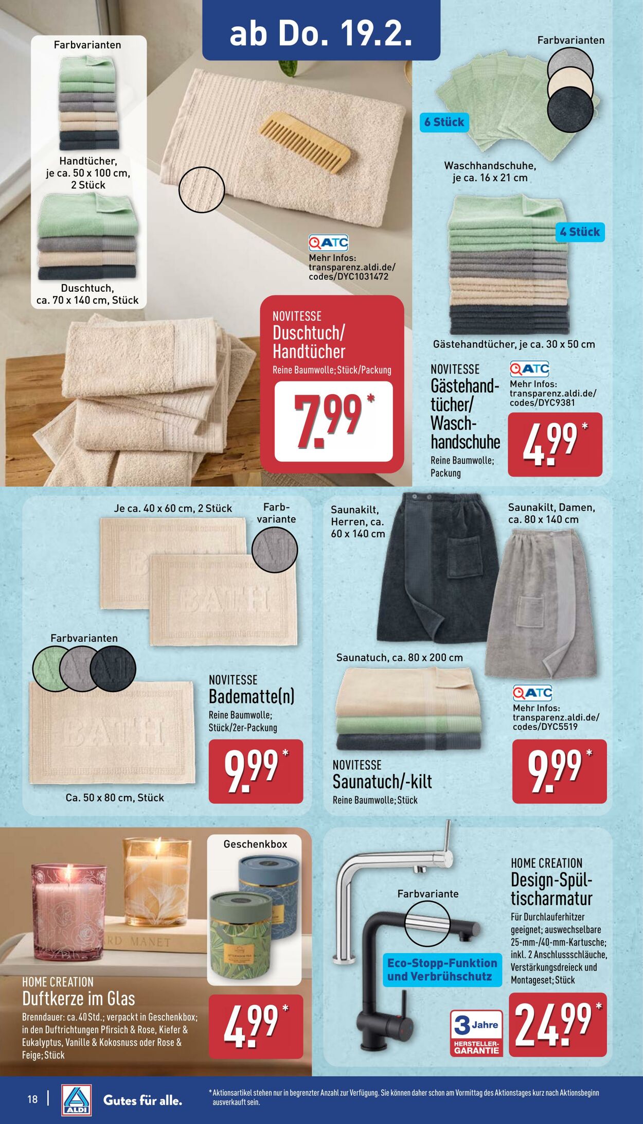 Prospekt Aldi-Nord 09.02.2026 - 14.02.2026