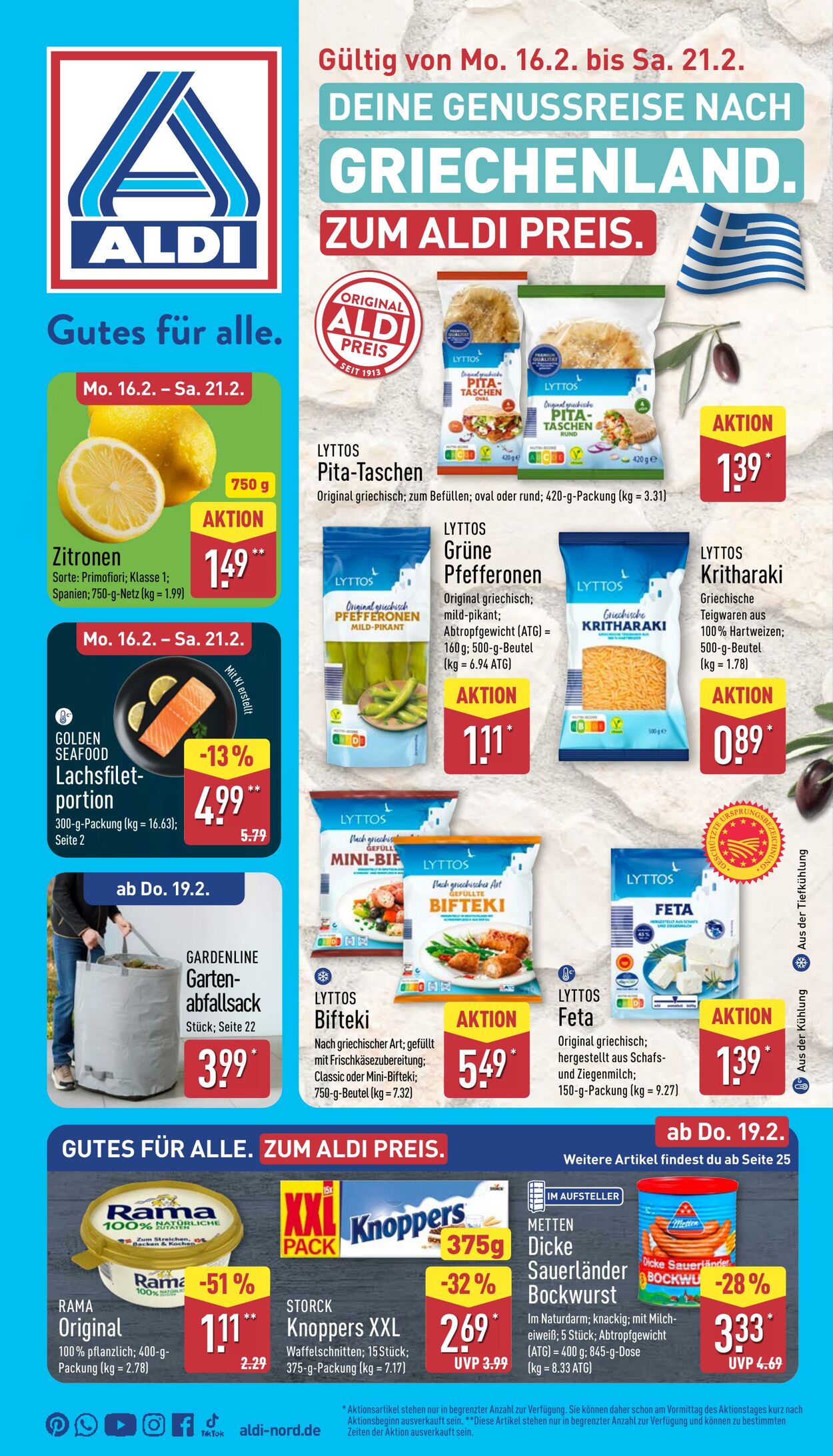 Prospekt Aldi-Nord 09.02.2026 - 14.02.2026