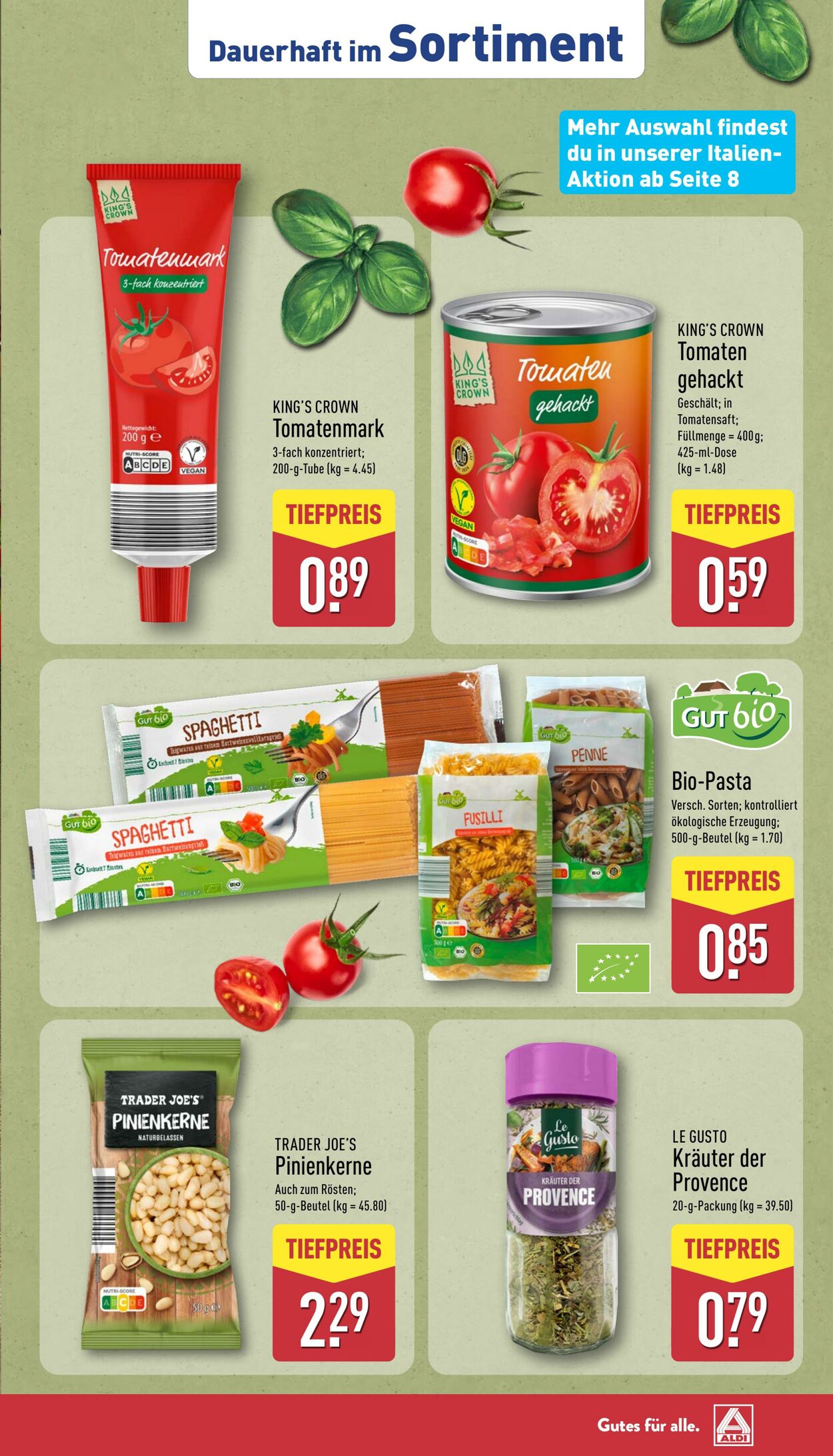 Prospekt Aldi-Nord 14.04.2025 - 19.04.2025