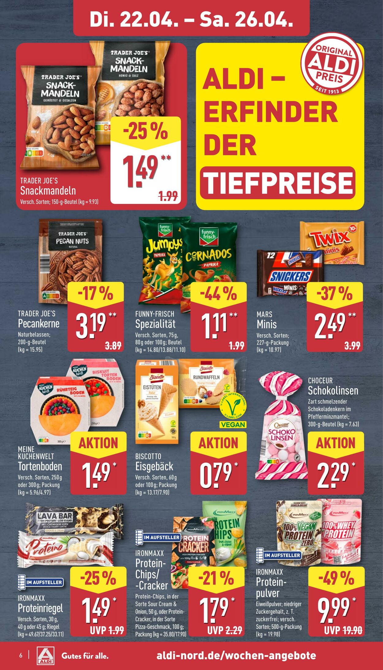 Prospekt Aldi-Nord 14.04.2025 - 19.04.2025