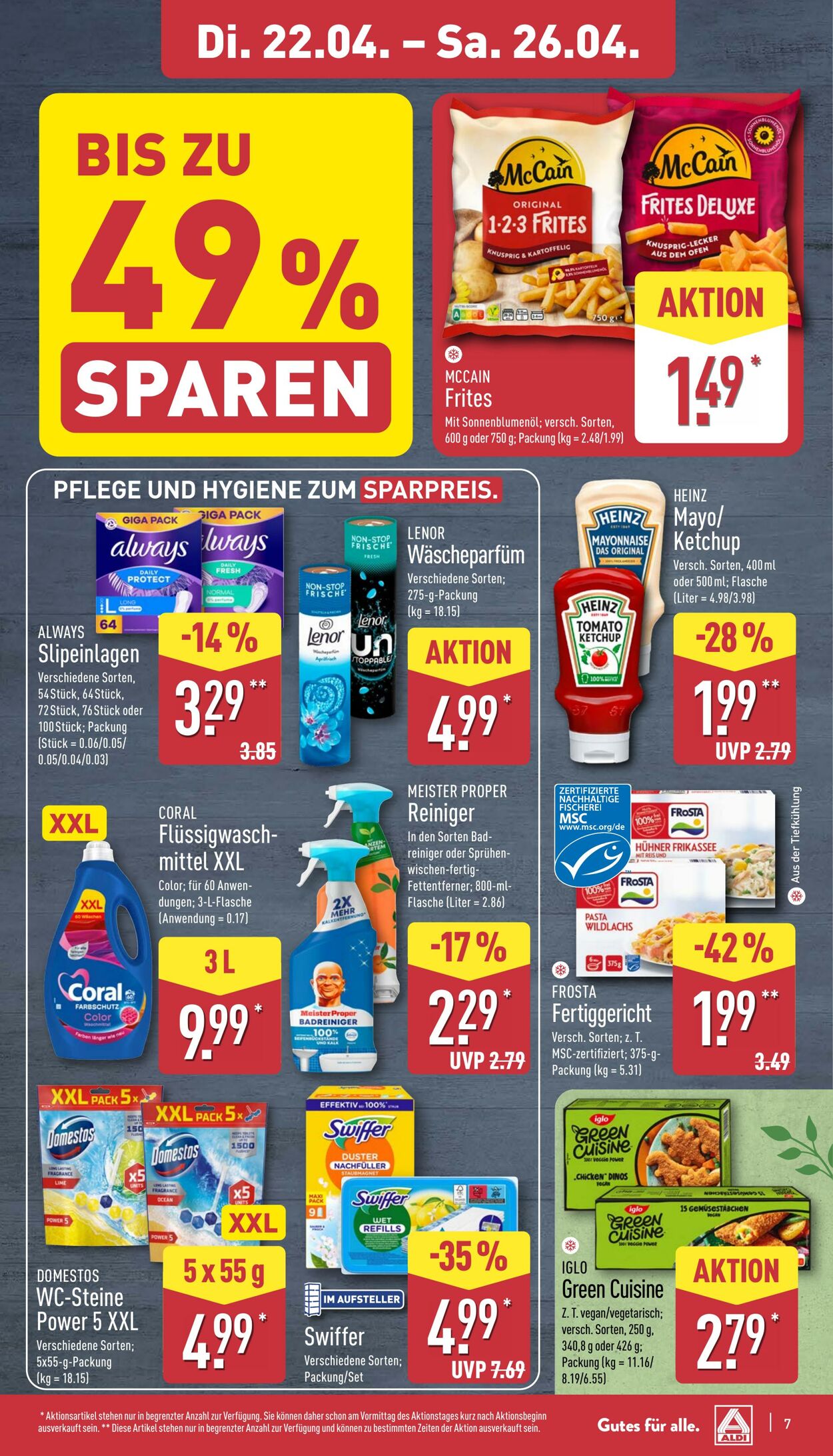 Prospekt Aldi-Nord 14.04.2025 - 19.04.2025