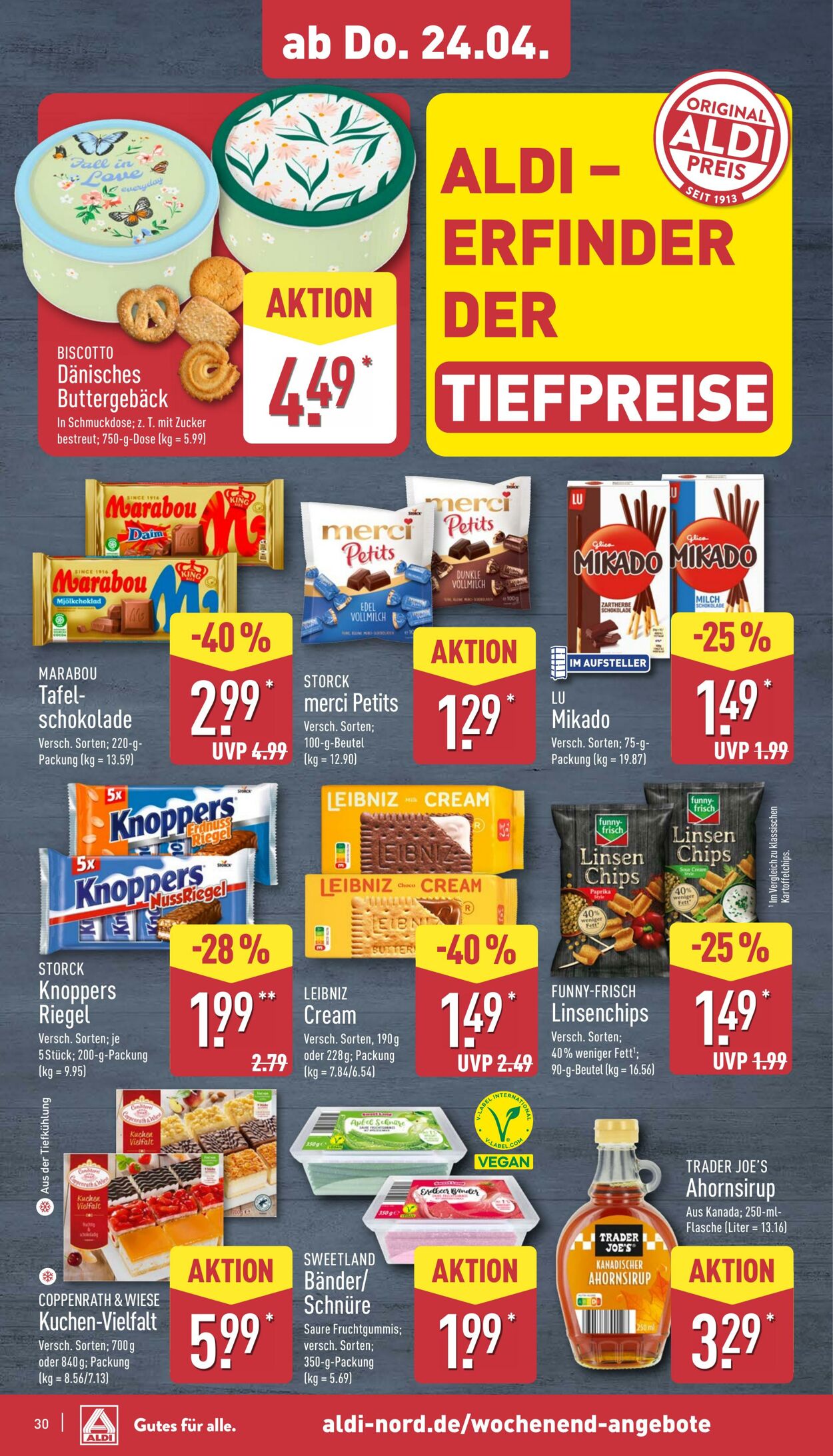 Prospekt Aldi-Nord 14.04.2025 - 19.04.2025