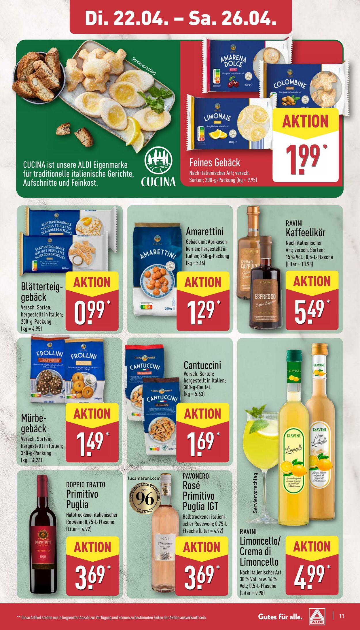 Prospekt Aldi-Nord 14.04.2025 - 19.04.2025