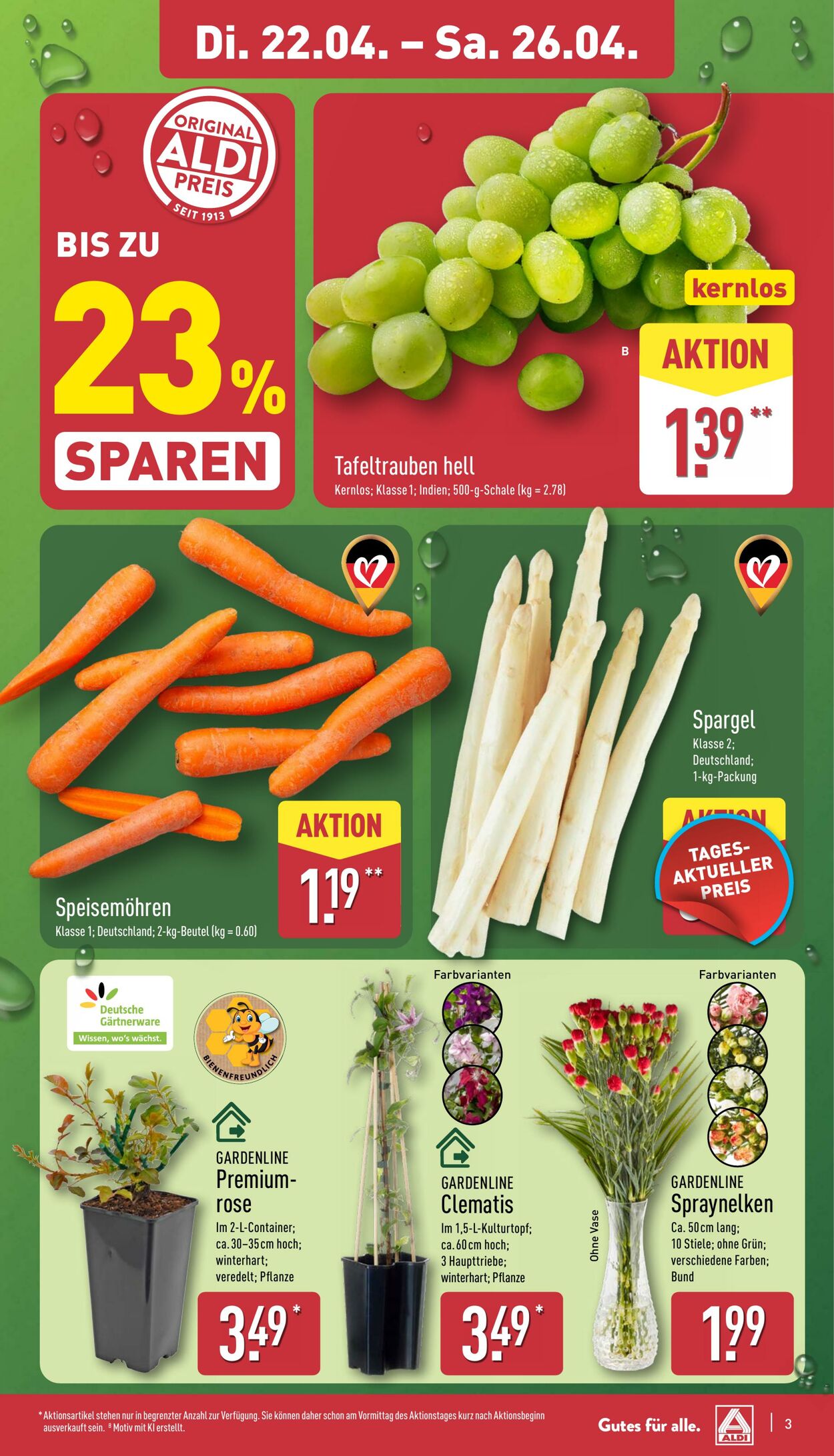Prospekt Aldi-Nord 14.04.2025 - 19.04.2025