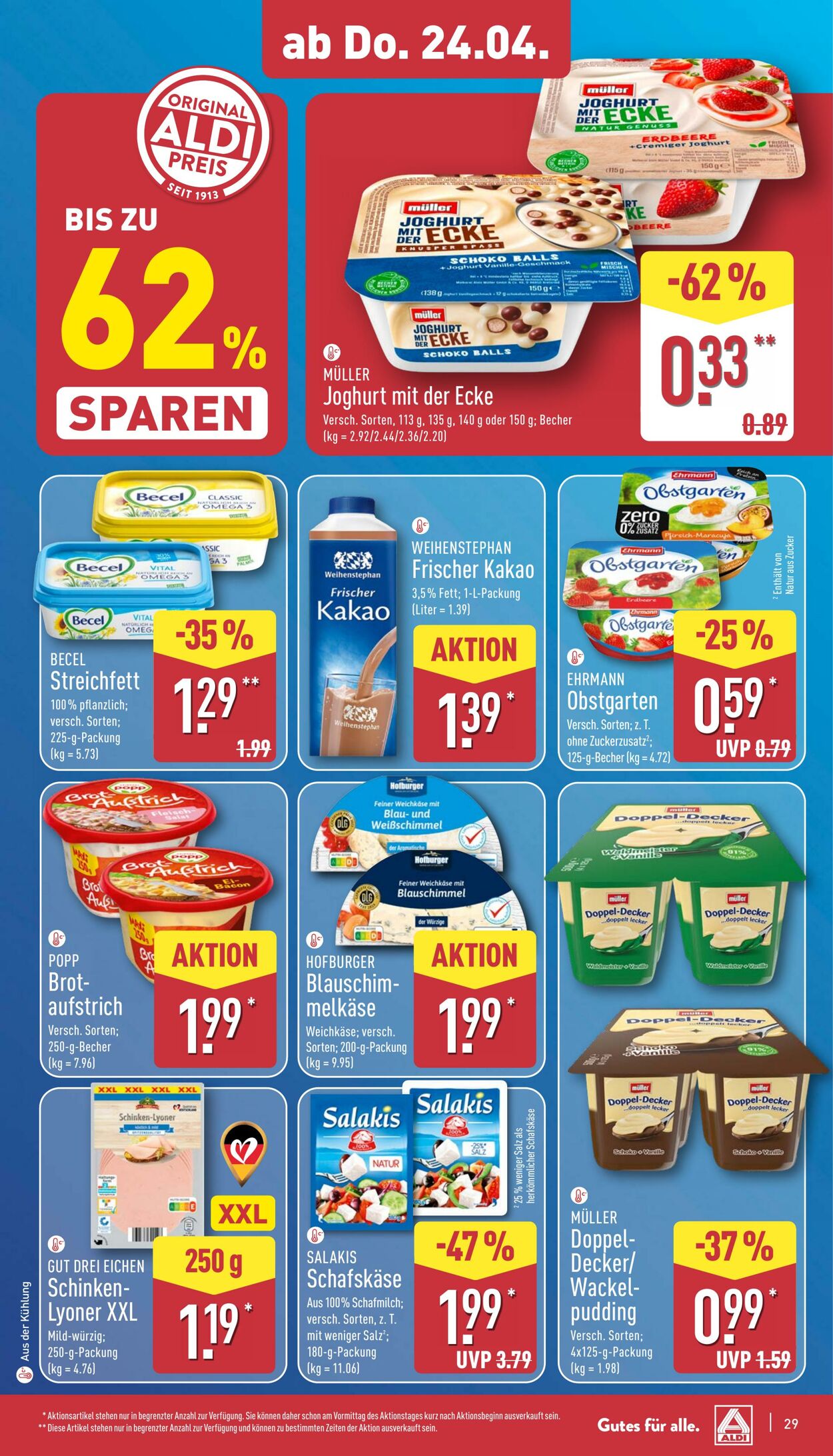 Prospekt Aldi-Nord 14.04.2025 - 19.04.2025