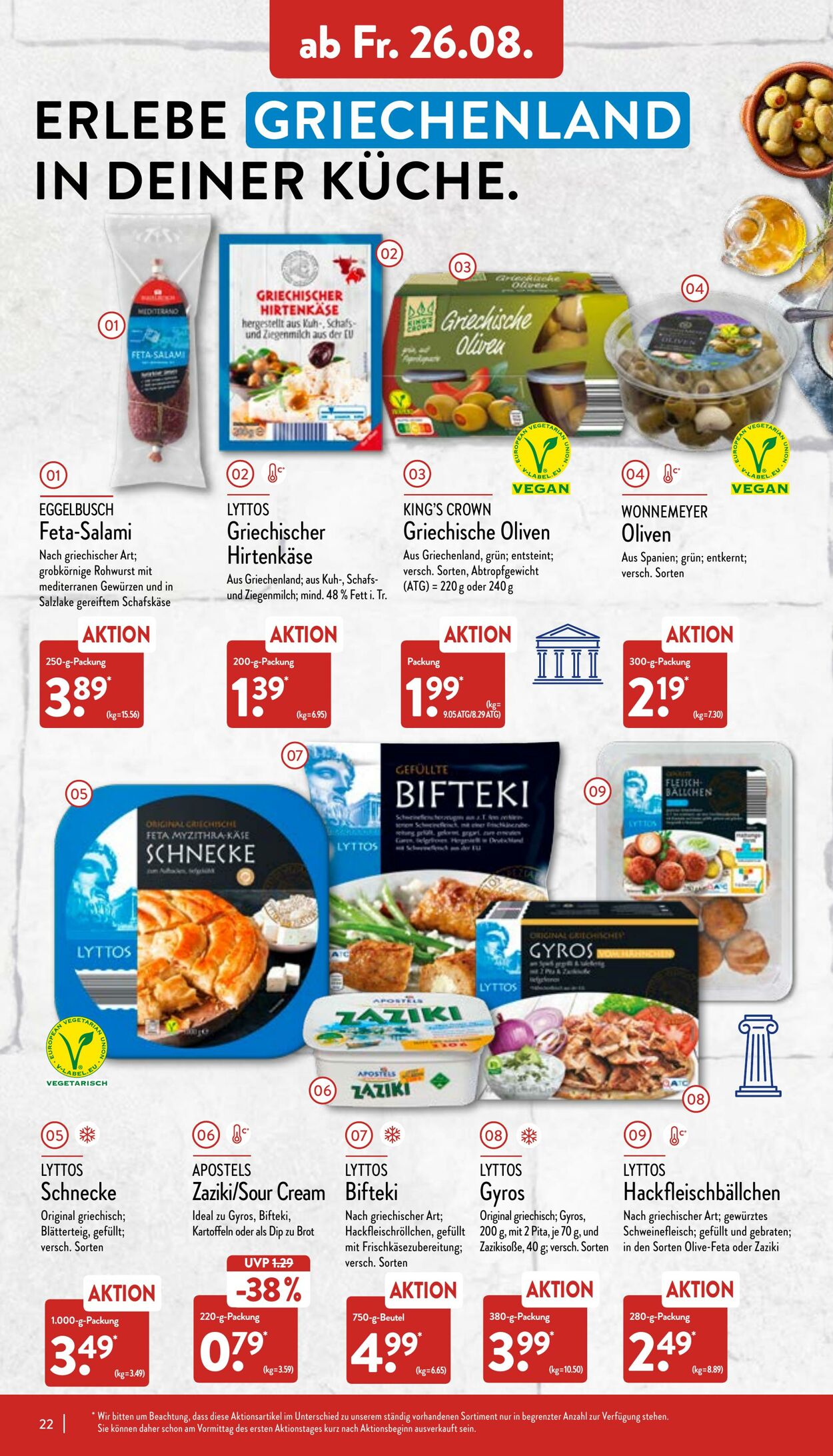 Prospekt Aldi-Nord 22.08.2022 - 27.08.2022