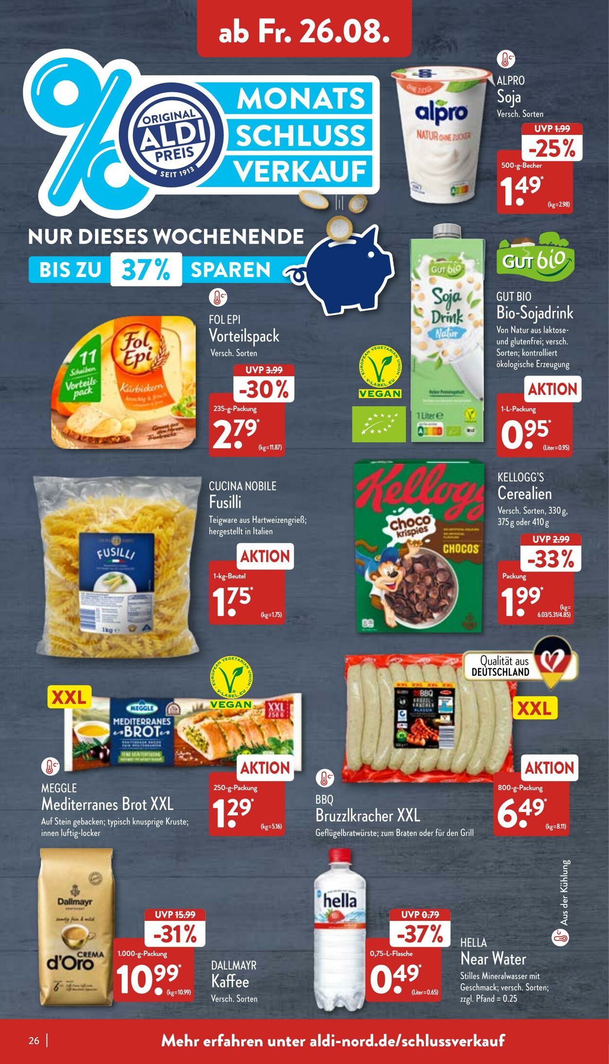 Prospekt Aldi-Nord 22.08.2022 - 27.08.2022