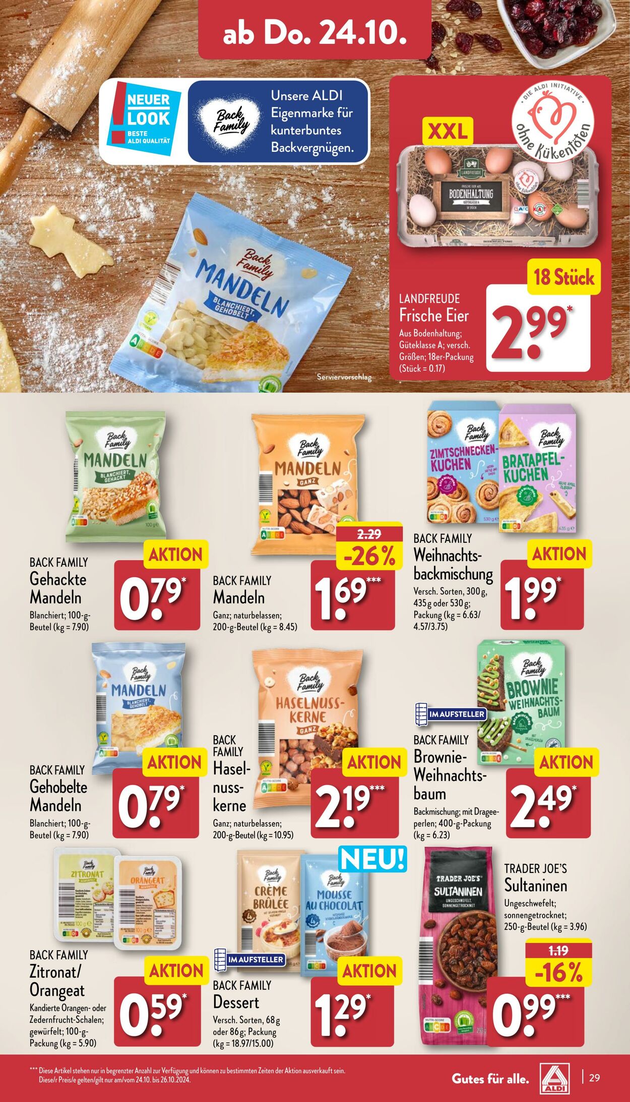 Prospekt Aldi-Nord 21.10.2024 - 26.10.2024