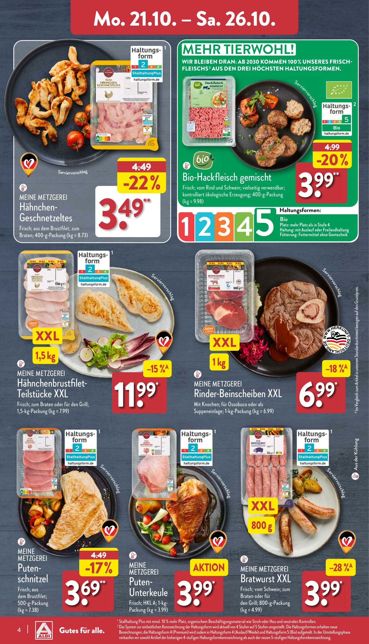 Prospekt Aldi-Nord 21.10.2024 - 26.10.2024