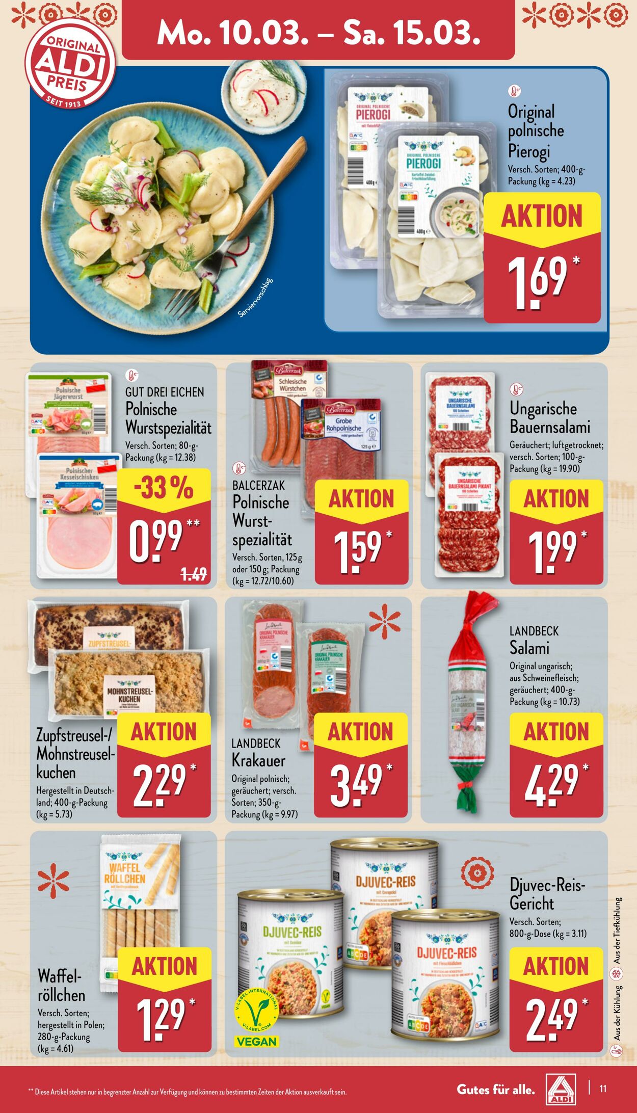 Prospekt Aldi-Nord 03.03.2025 - 08.03.2025