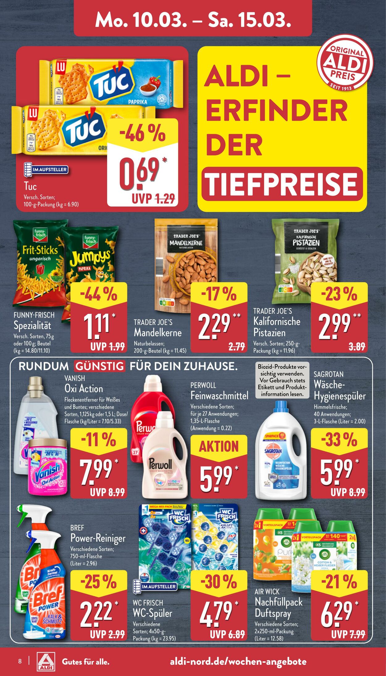 Prospekt Aldi-Nord 03.03.2025 - 08.03.2025