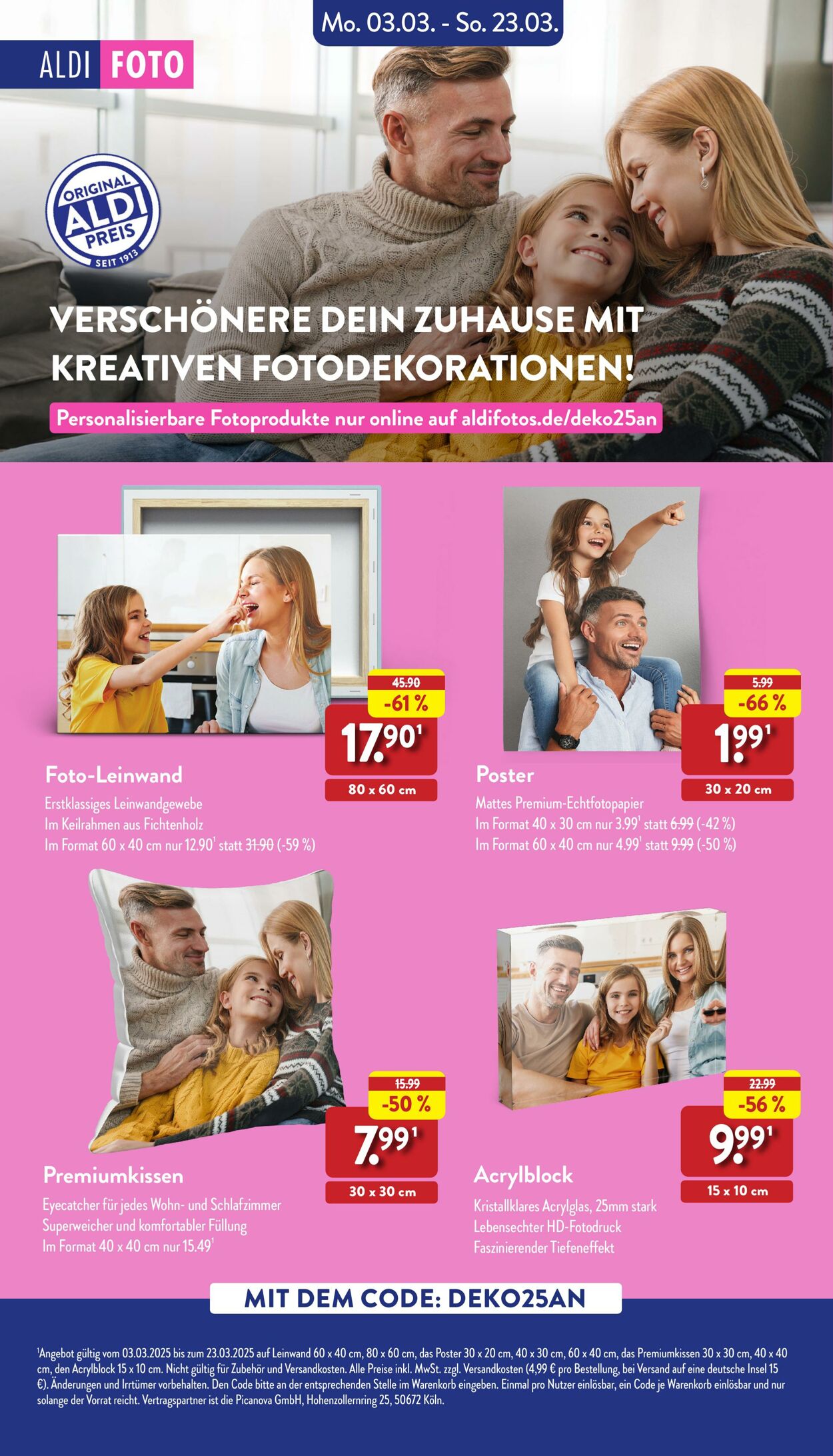 Prospekt Aldi-Nord 03.03.2025 - 08.03.2025