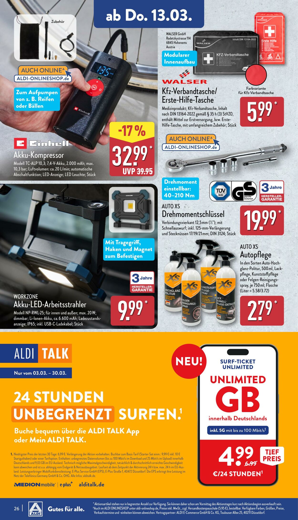 Prospekt Aldi-Nord 03.03.2025 - 08.03.2025