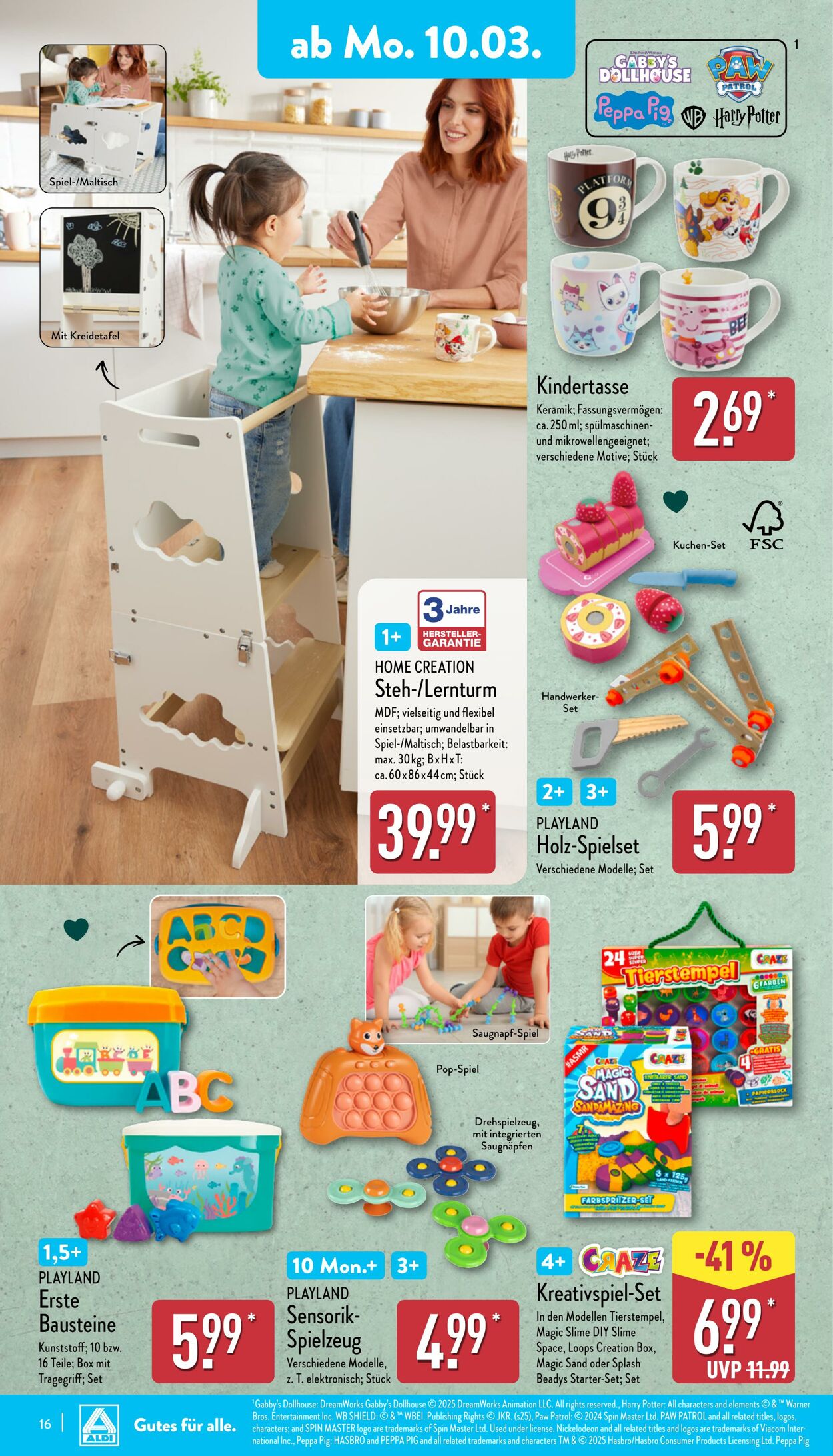 Prospekt Aldi-Nord 03.03.2025 - 08.03.2025