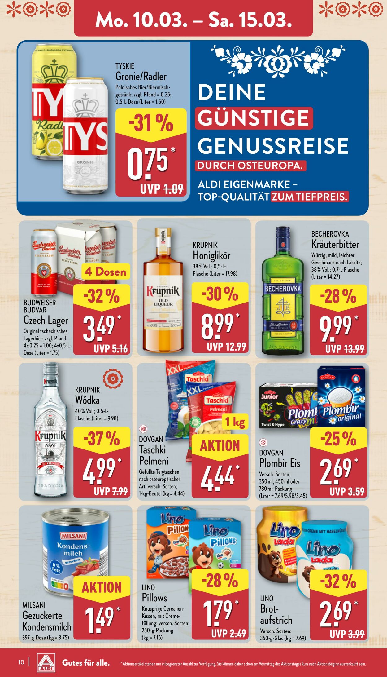 Prospekt Aldi-Nord 03.03.2025 - 08.03.2025