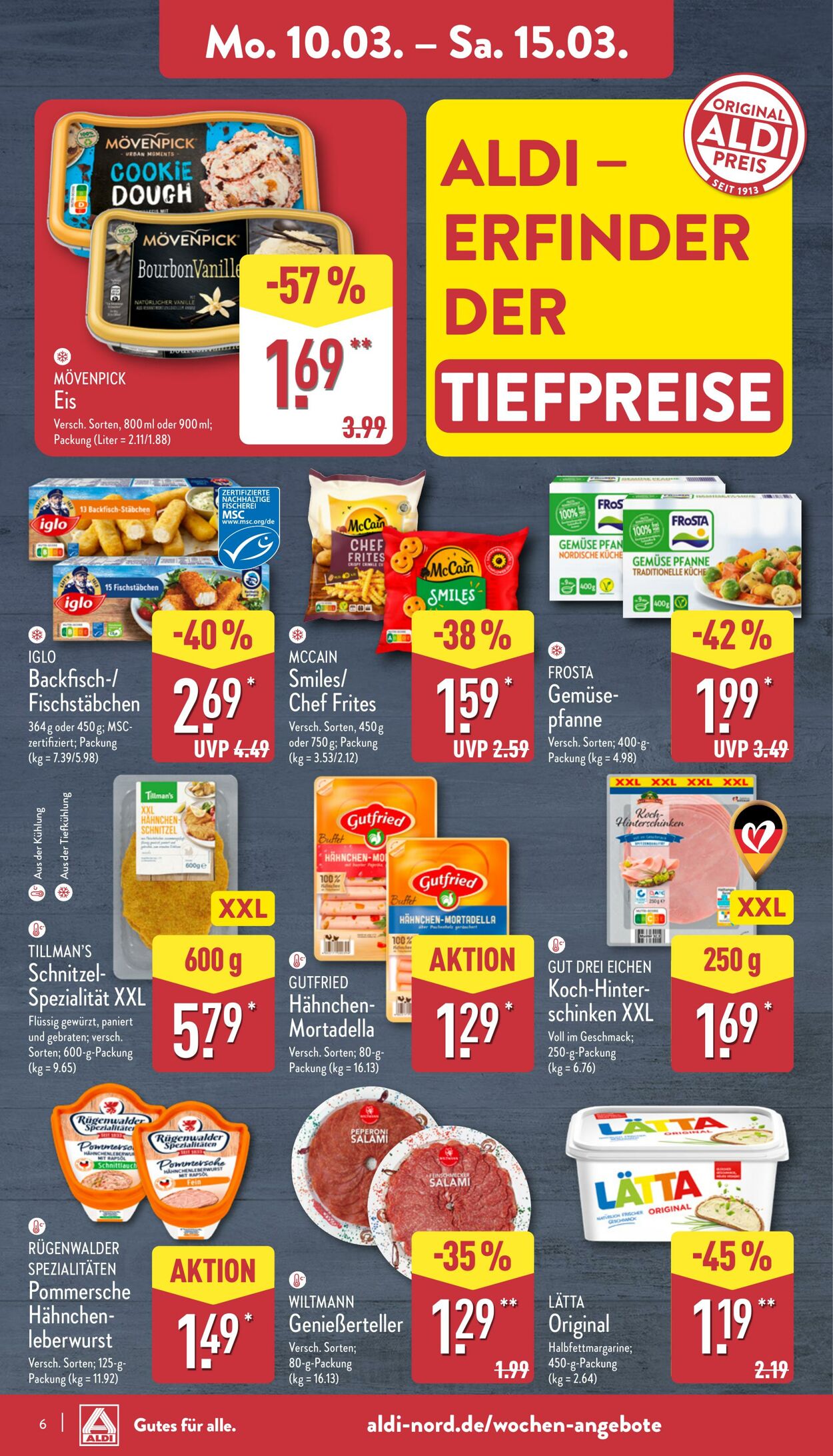 Prospekt Aldi-Nord 03.03.2025 - 08.03.2025