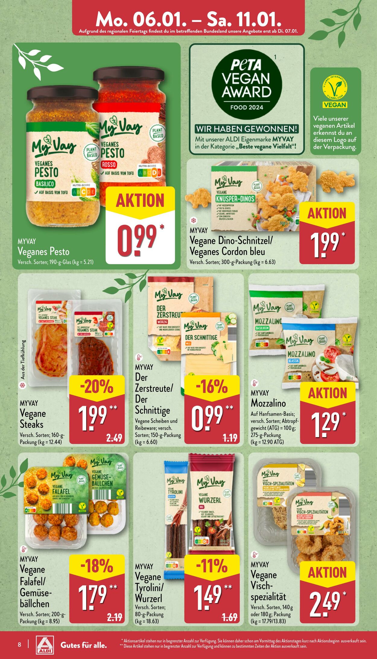 Prospekt Aldi-Nord 06.01.2025 - 11.01.2025